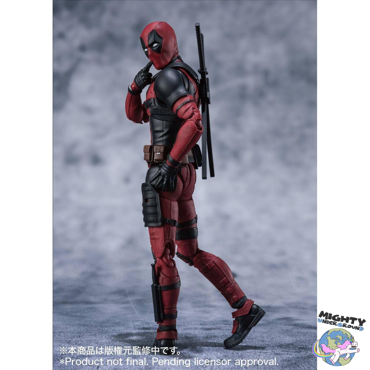 Marvel: Deadpool-Actionfiguren-Bandai Tamashii Nations-Mighty Underground