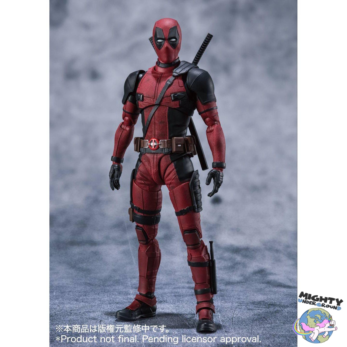 Marvel: Deadpool-Actionfiguren-Bandai Tamashii Nations-Mighty Underground