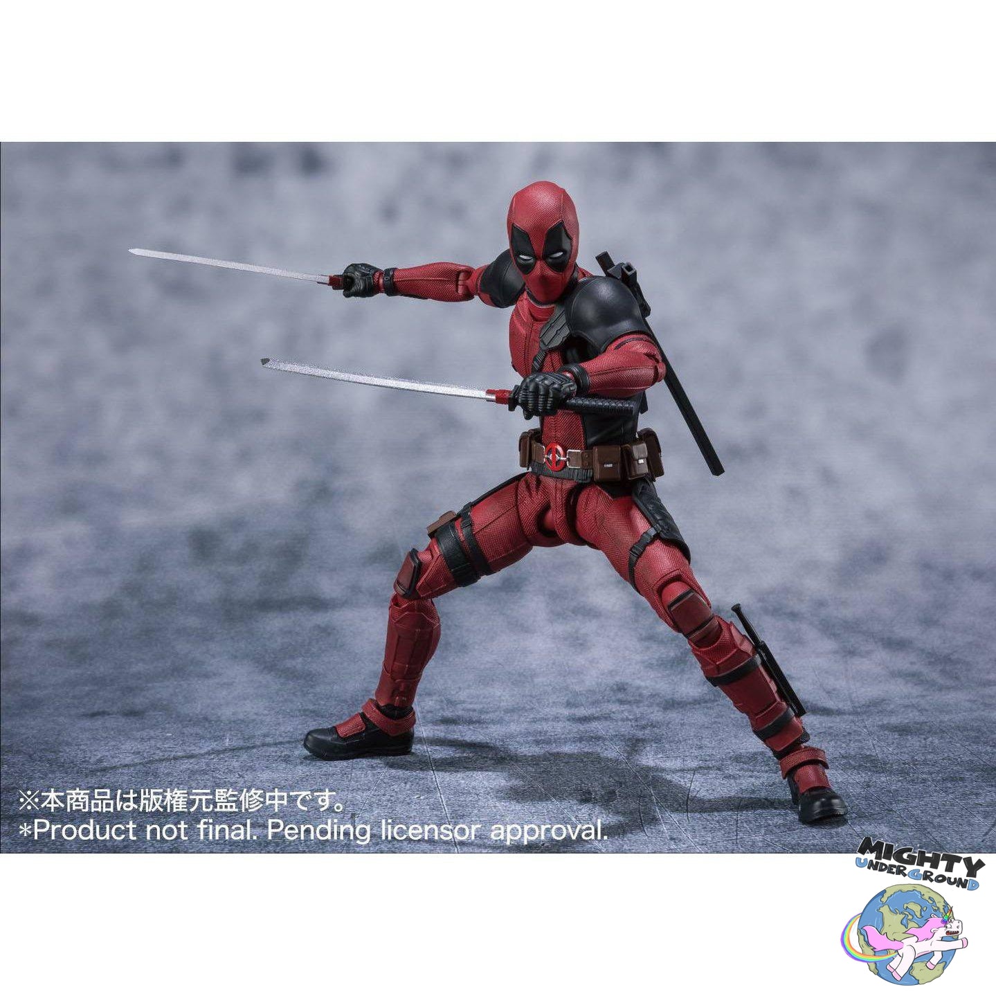 Marvel: Deadpool-Actionfiguren-Bandai Tamashii Nations-Mighty Underground