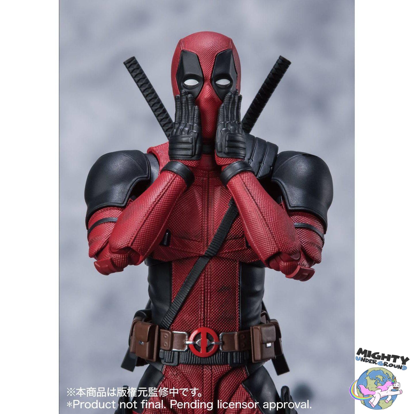 Marvel: Deadpool-Actionfiguren-Bandai Tamashii Nations-Mighty Underground