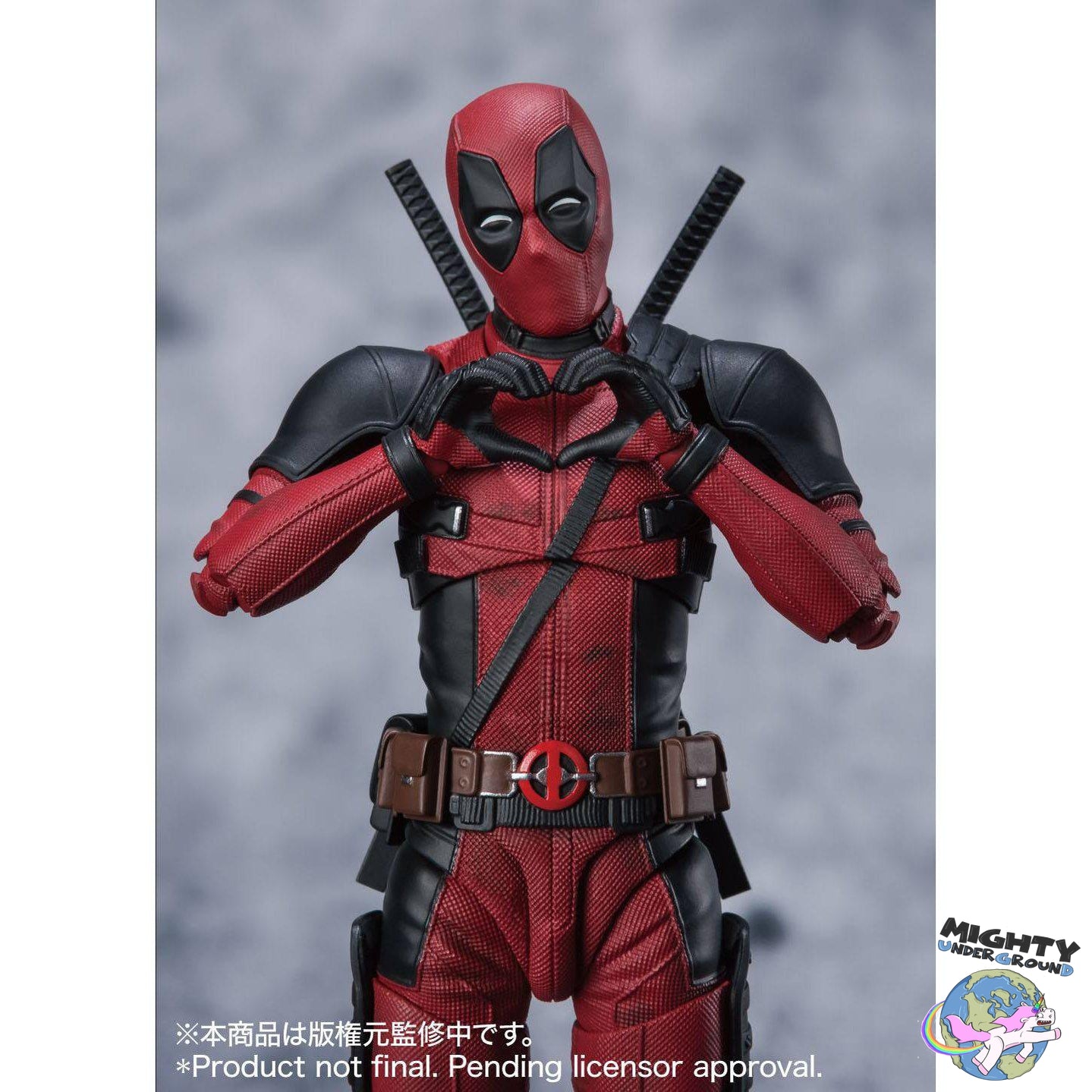 Marvel: Deadpool-Actionfiguren-Bandai Tamashii Nations-Mighty Underground