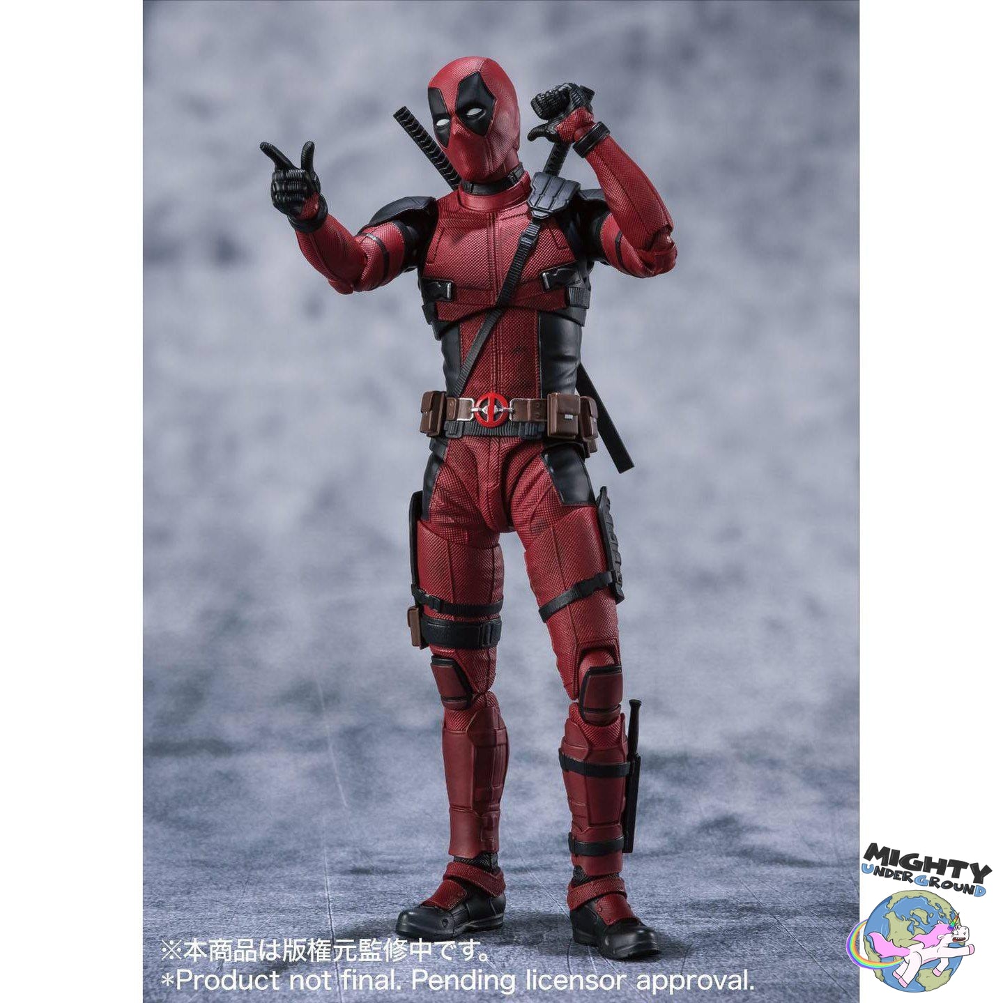 Marvel: Deadpool-Actionfiguren-Bandai Tamashii Nations-Mighty Underground