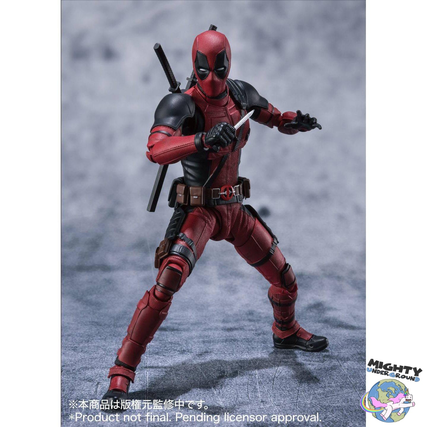 Marvel: Deadpool-Actionfiguren-Bandai Tamashii Nations-Mighty Underground