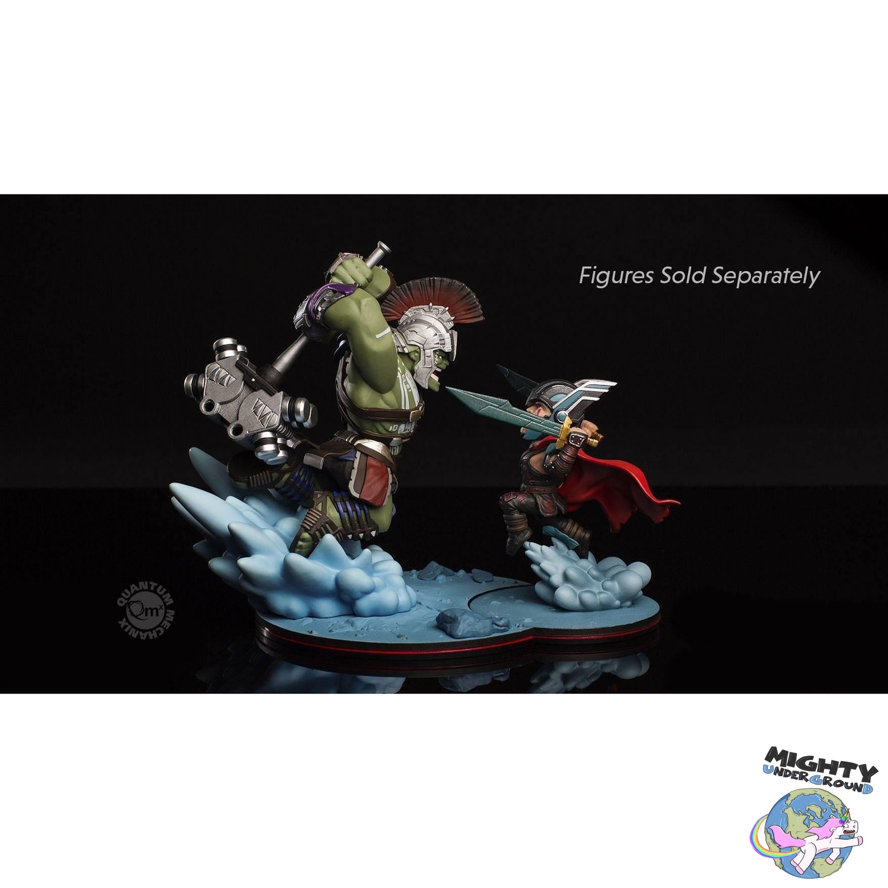 Marvel: Hulk (Thor Ragnarok) - Q-Fig MAX-Figuren-Quantum Mechanix-Mighty Underground