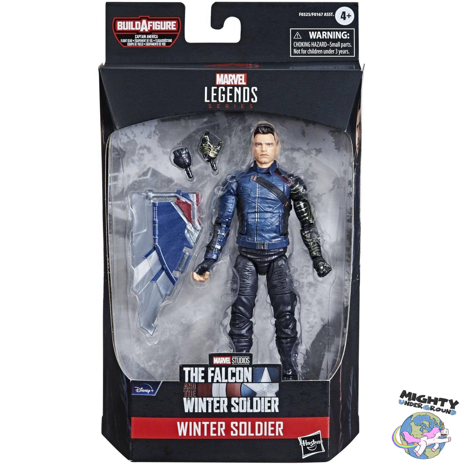 Marvel Legends: Avengers Disney Plus Wave (Captain America Flight Gear BAF) VORBESTELLUNG!-Actionfiguren-Hasbro-Mighty Underground