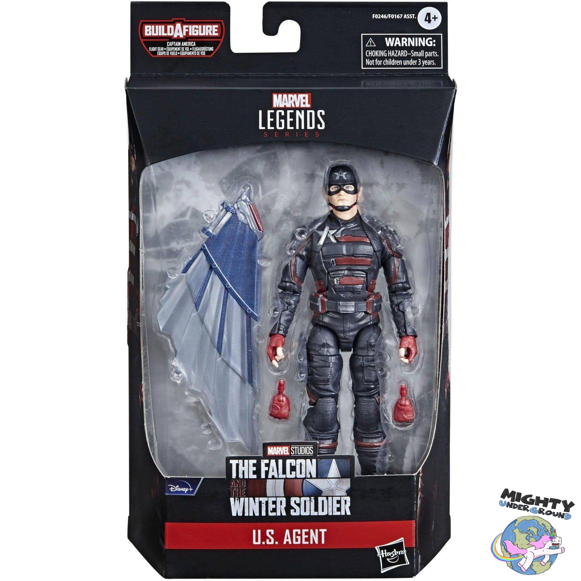 Marvel Legends: Avengers Disney Plus Wave (Captain America Flight Gear BAF) VORBESTELLUNG!-Actionfiguren-Hasbro-Mighty Underground