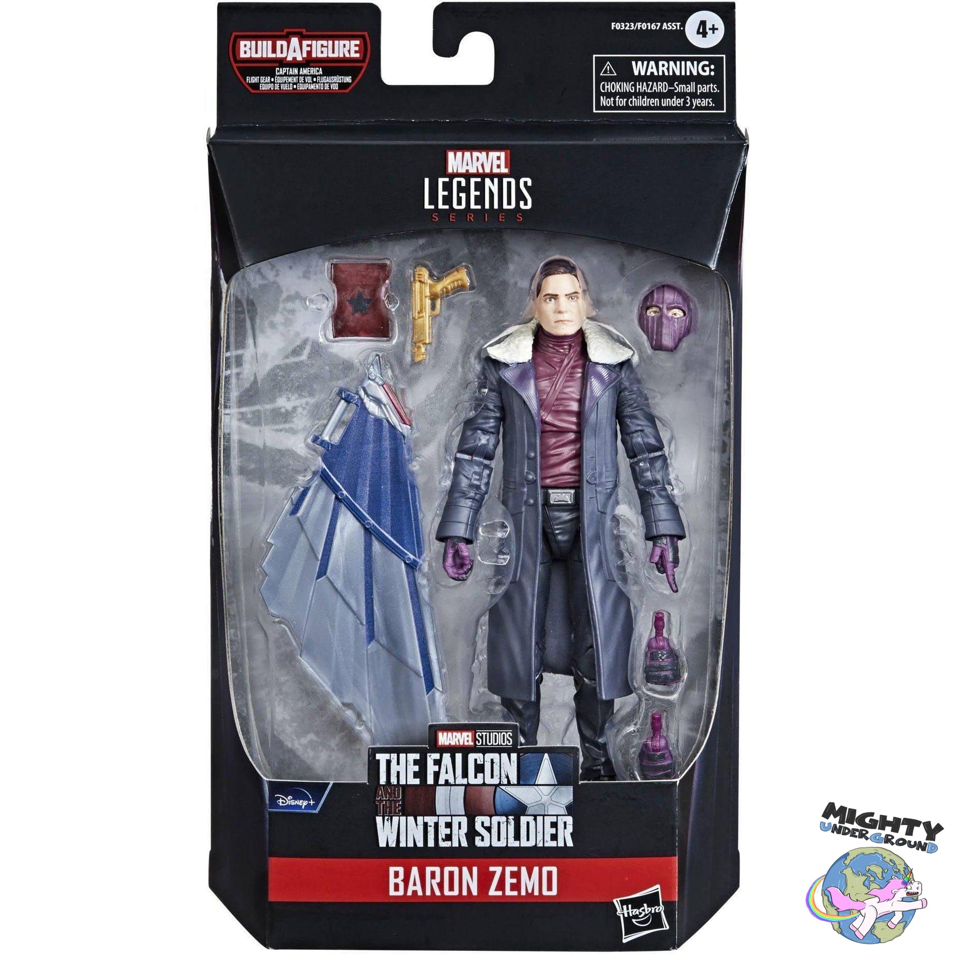 Marvel Legends: Avengers Disney Plus Wave (Captain America Flight Gear BAF) VORBESTELLUNG!-Actionfiguren-Hasbro-Mighty Underground