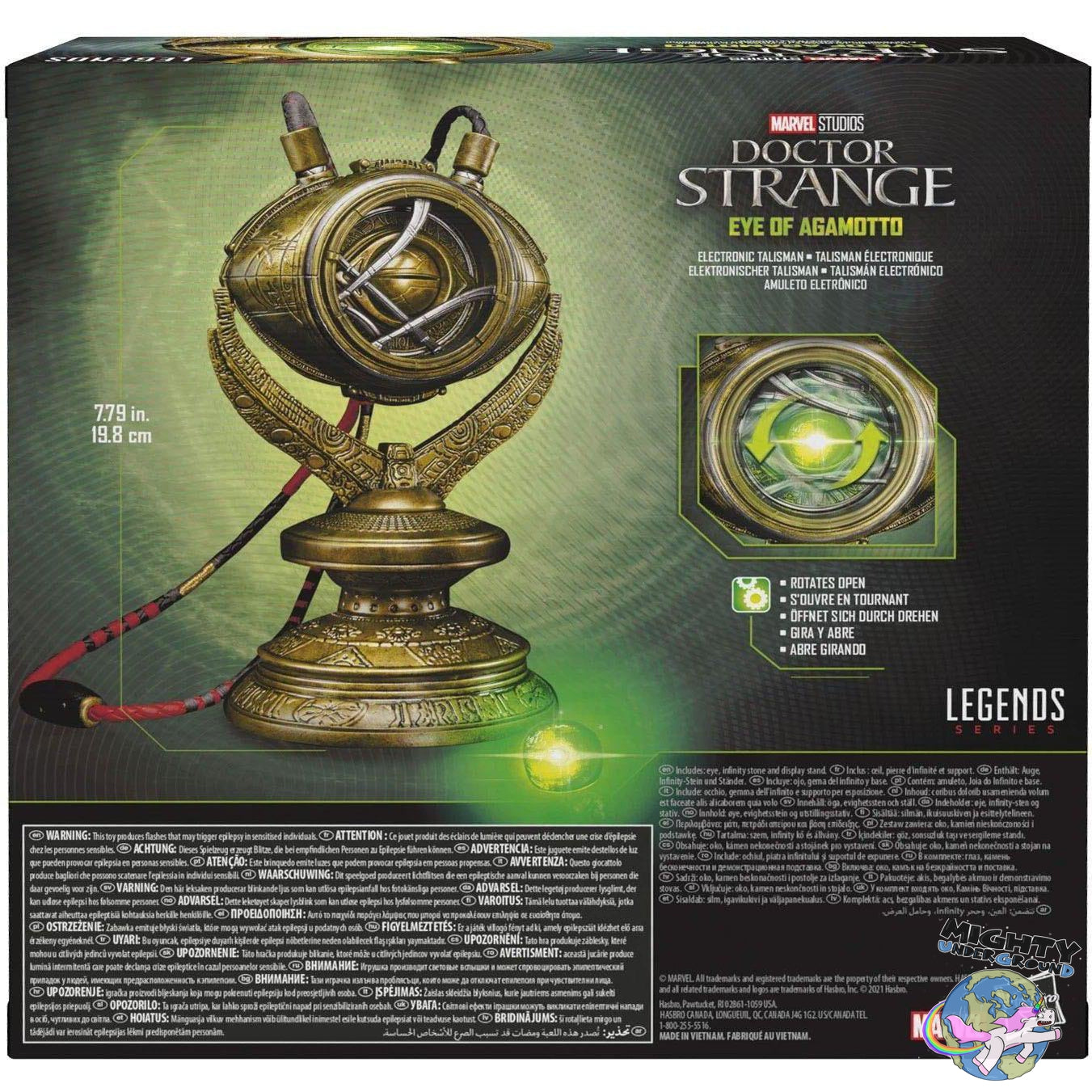 Marvel Legends: Doctor Strange Eye of Agamotto - Replik VORBESTELLUNG!-Replik-Hasbro-Mighty Underground