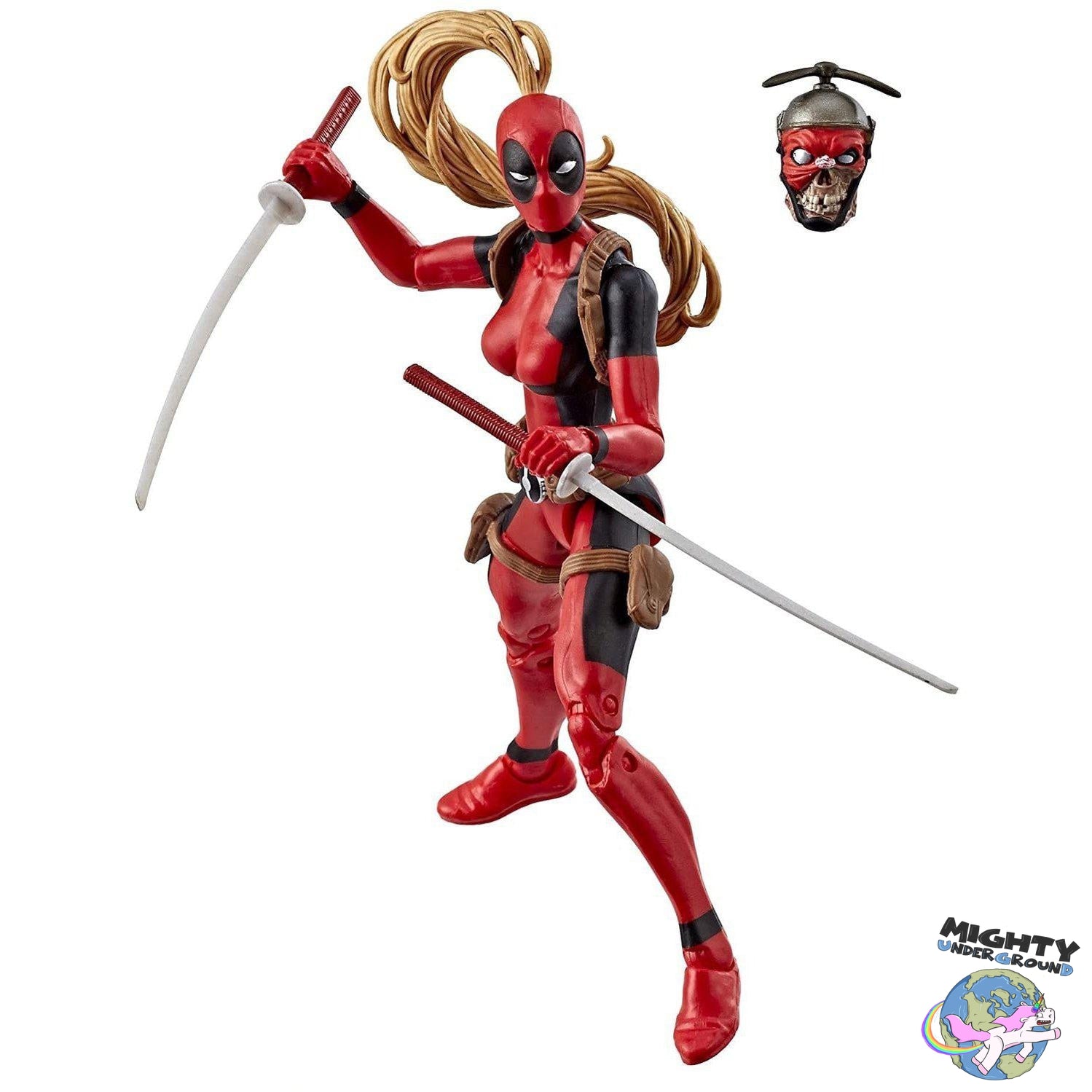 Marvel Legends: Lady Deadpool-Actionfiguren-Hasbro-Mighty Underground