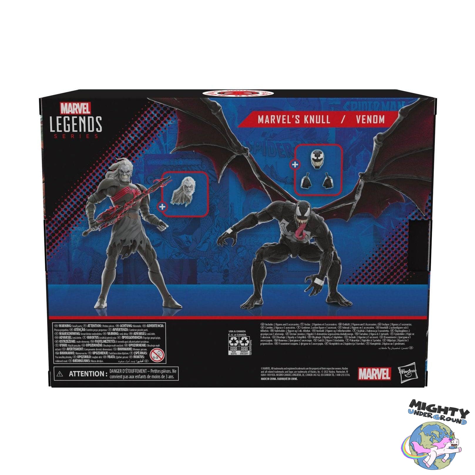 Marvel Legends: Marvel's Knull & Venom (King in Black)-Actionfiguren-Hasbro-Mighty Underground