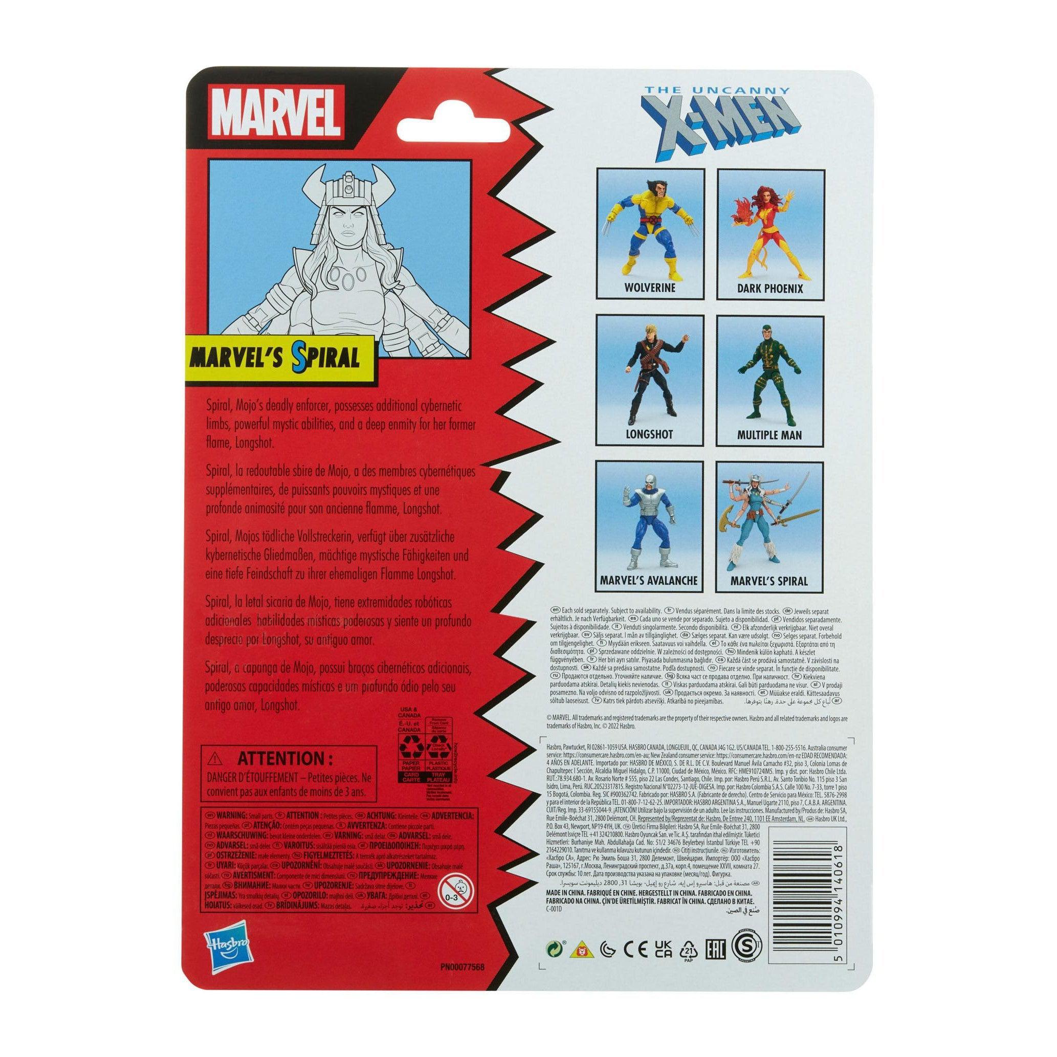 Marvel Legends: Marvel's Spiral (The Uncanny X-Men)-Actionfiguren-Hasbro-Mighty Underground