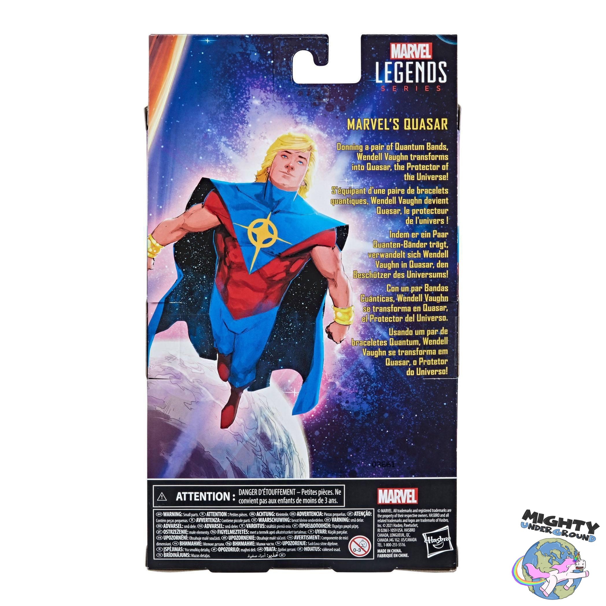 Marvel Legends: Quasar-Actionfiguren-Hasbro-Mighty Underground
