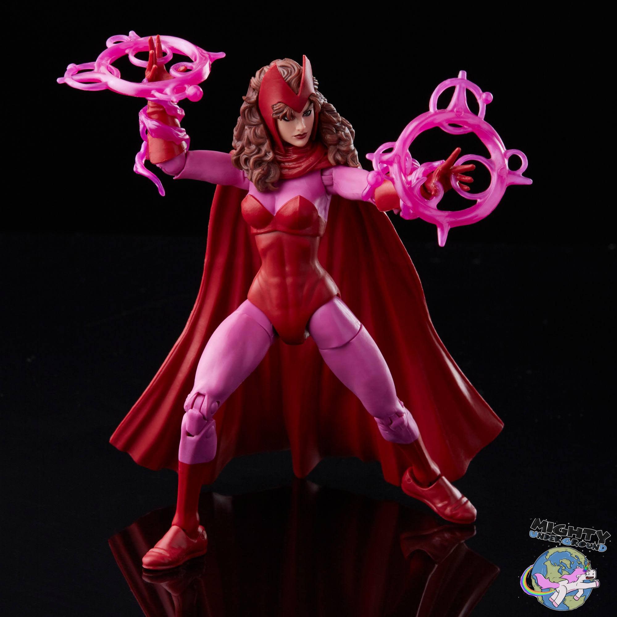 Marvel Legends: Scarlet Witch (West Coast Avengers, Retro Collection)-Actionfiguren-Hasbro-Mighty Underground