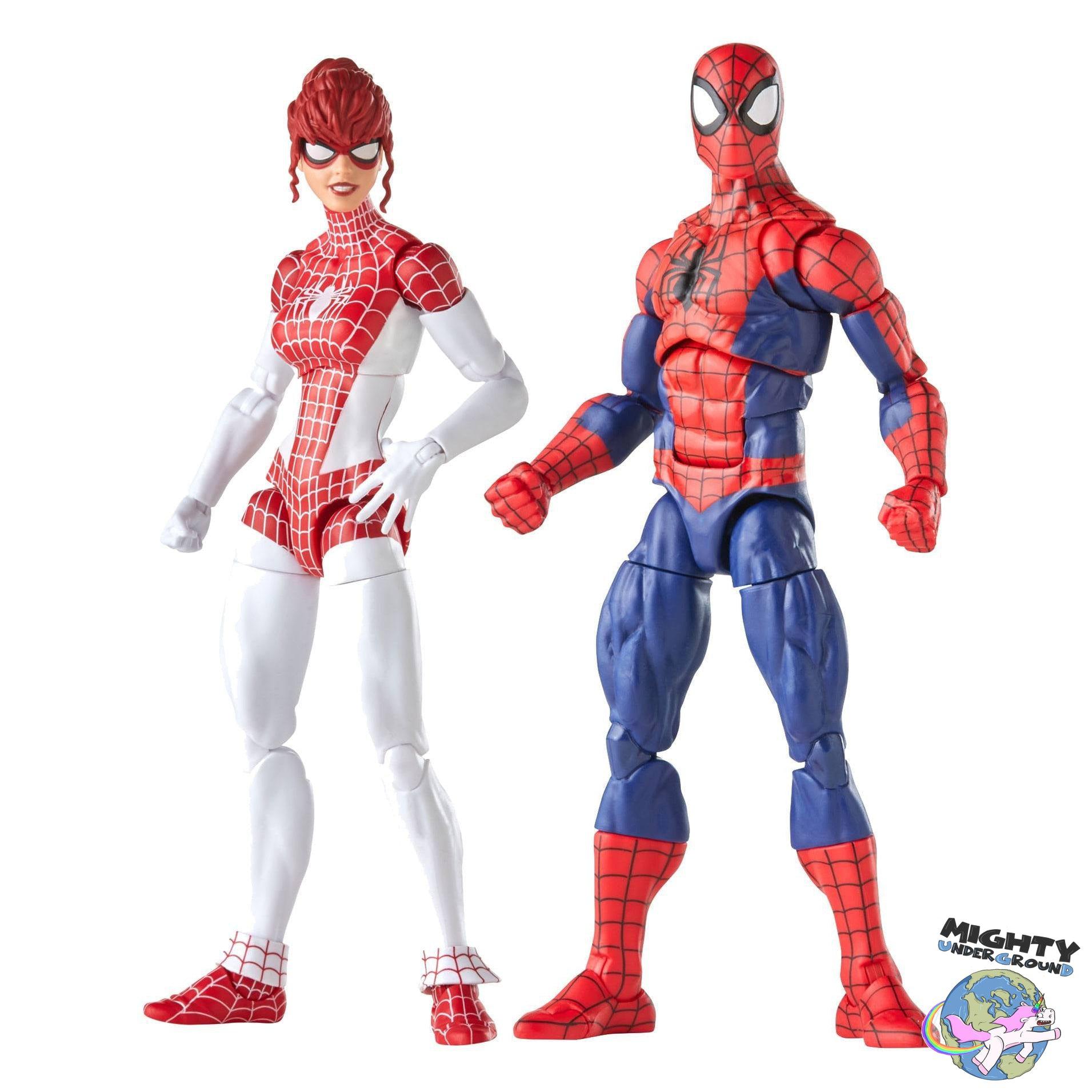 Marvel Legends: Spider-Man & Marvel's Spinneret (The Amazing Spider-Man: Renew Your Vows)-Actionfiguren-Hasbro-Mighty Underground