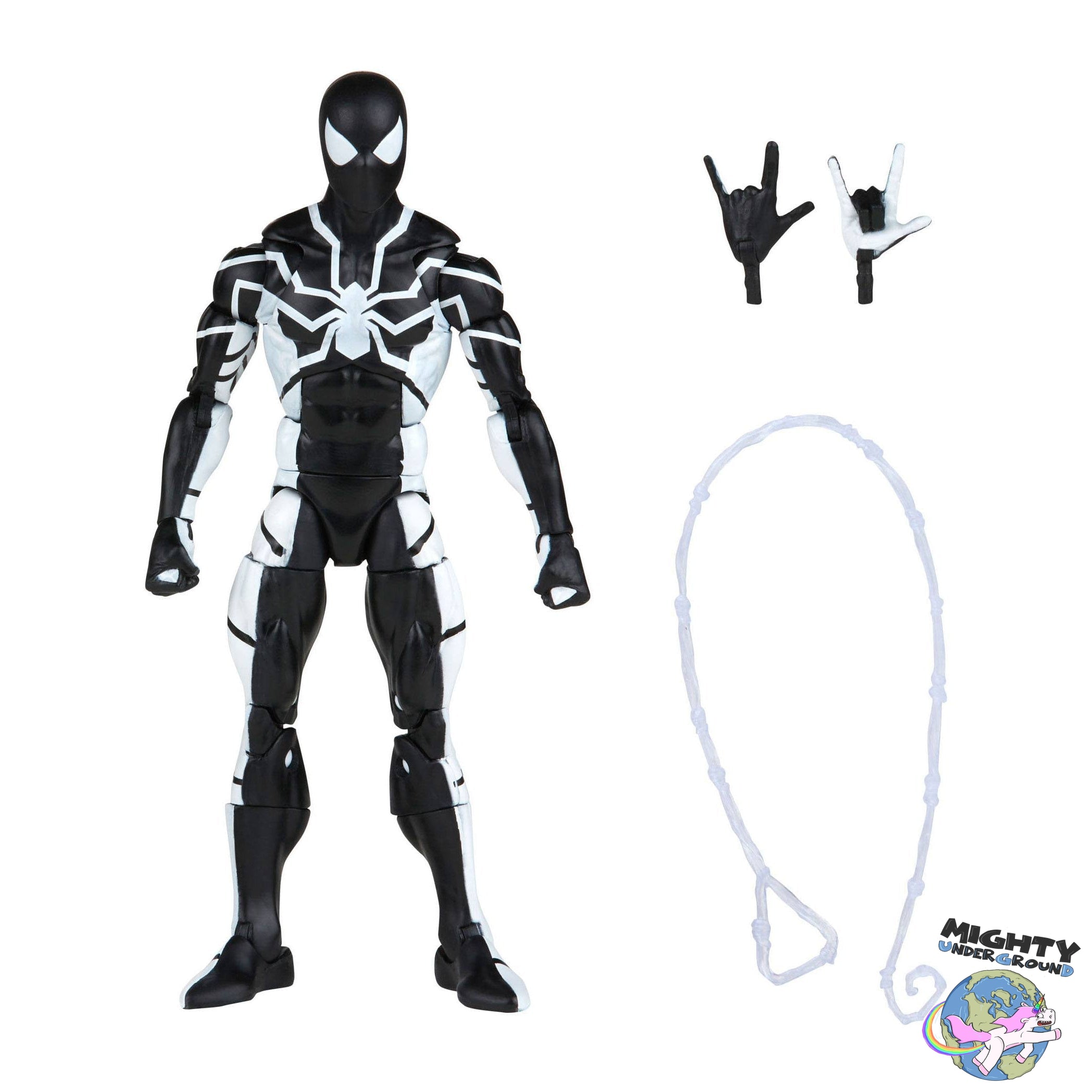 Marvel Legends: Spider-Man (Stealth Suit, Future Foundation)-Actionfiguren-Hasbro-Mighty Underground