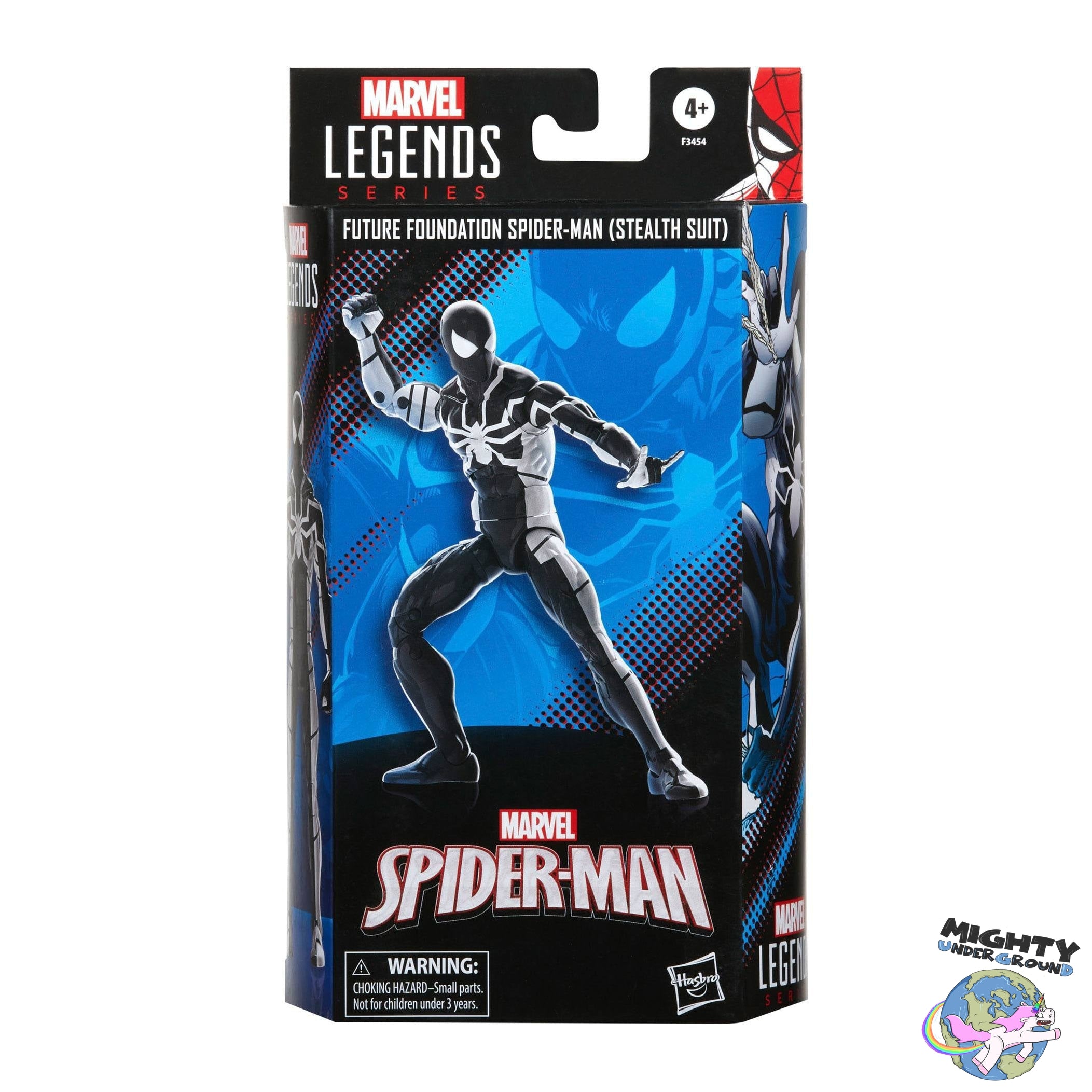 Marvel Legends: Spider-Man (Stealth Suit, Future Foundation)-Actionfiguren-Hasbro-Mighty Underground