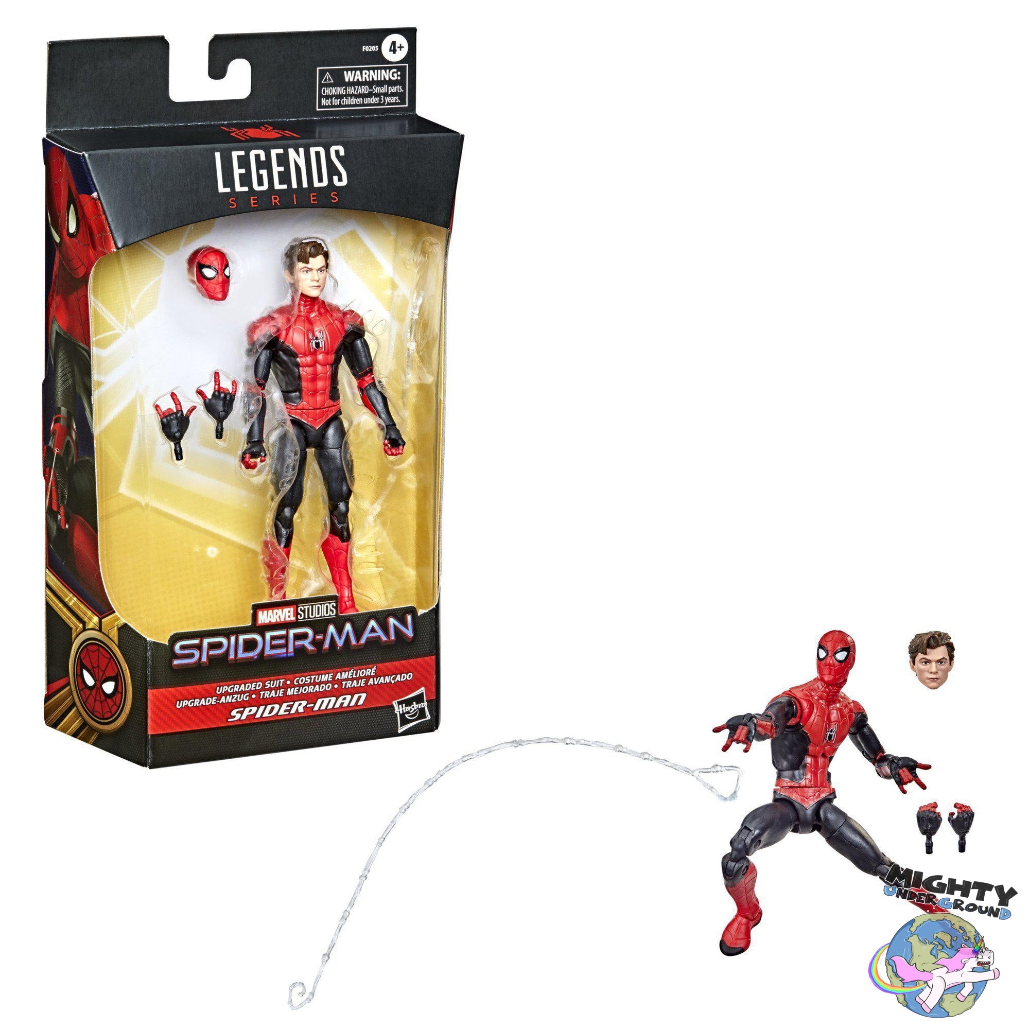 Marvel Legends: Spider-Man (Upgraded Suit)-Actionfiguren-Hasbro-Mighty Underground