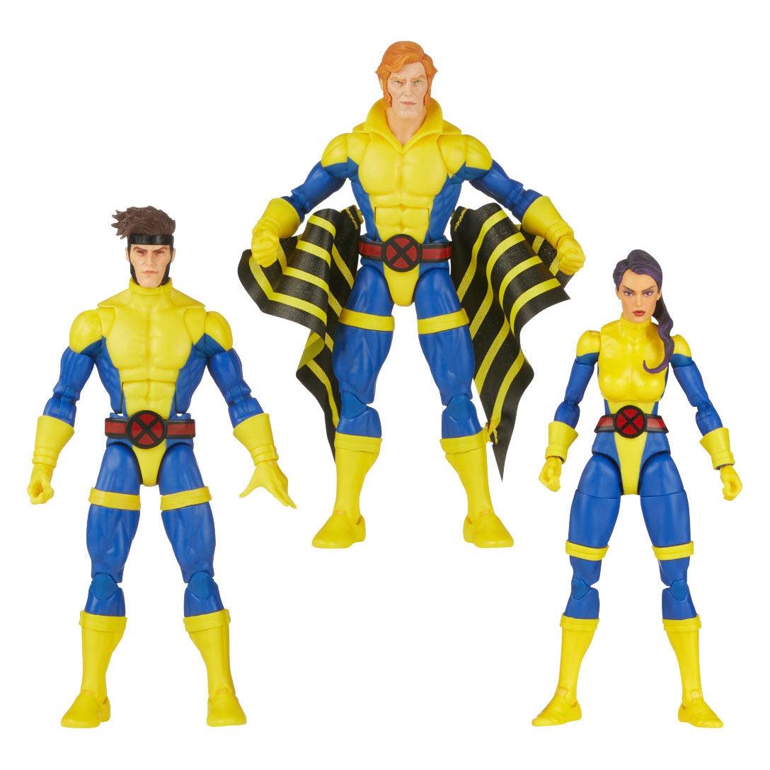 Marvel Legends: X-Men Marvel's Banshee, Gambit & Psylocke (60th Anniversary)-Actionfiguren-Hasbro-Mighty Underground