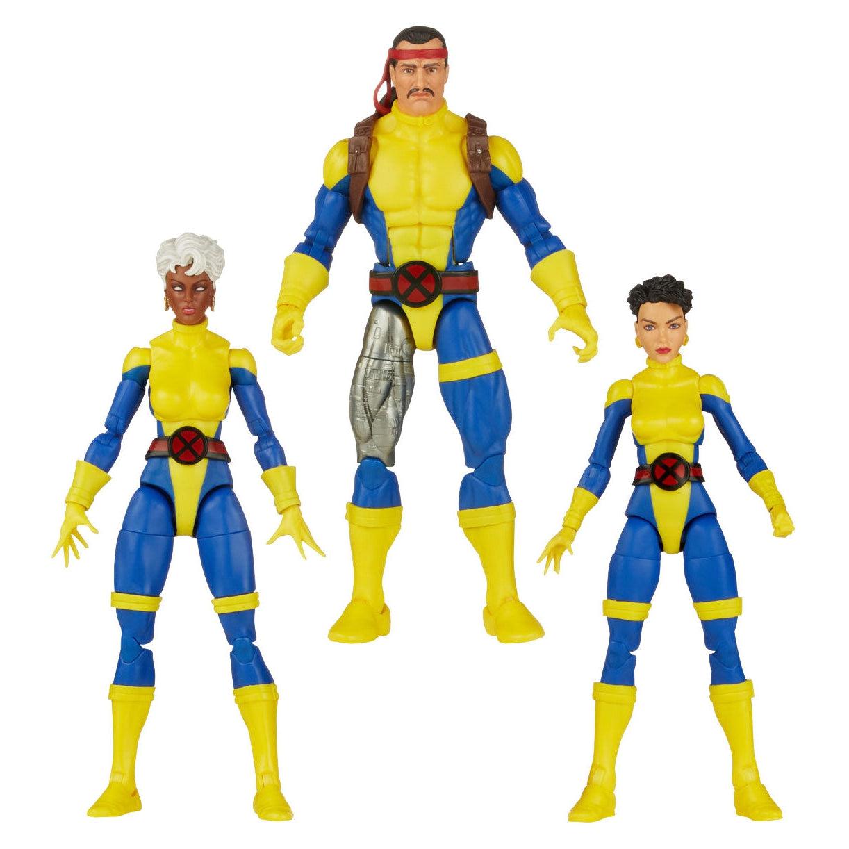 Marvel Legends: X-Men Marvel's Forge, Storm & Jubilee (60th Anniversary)-Actionfiguren-Hasbro-Mighty Underground