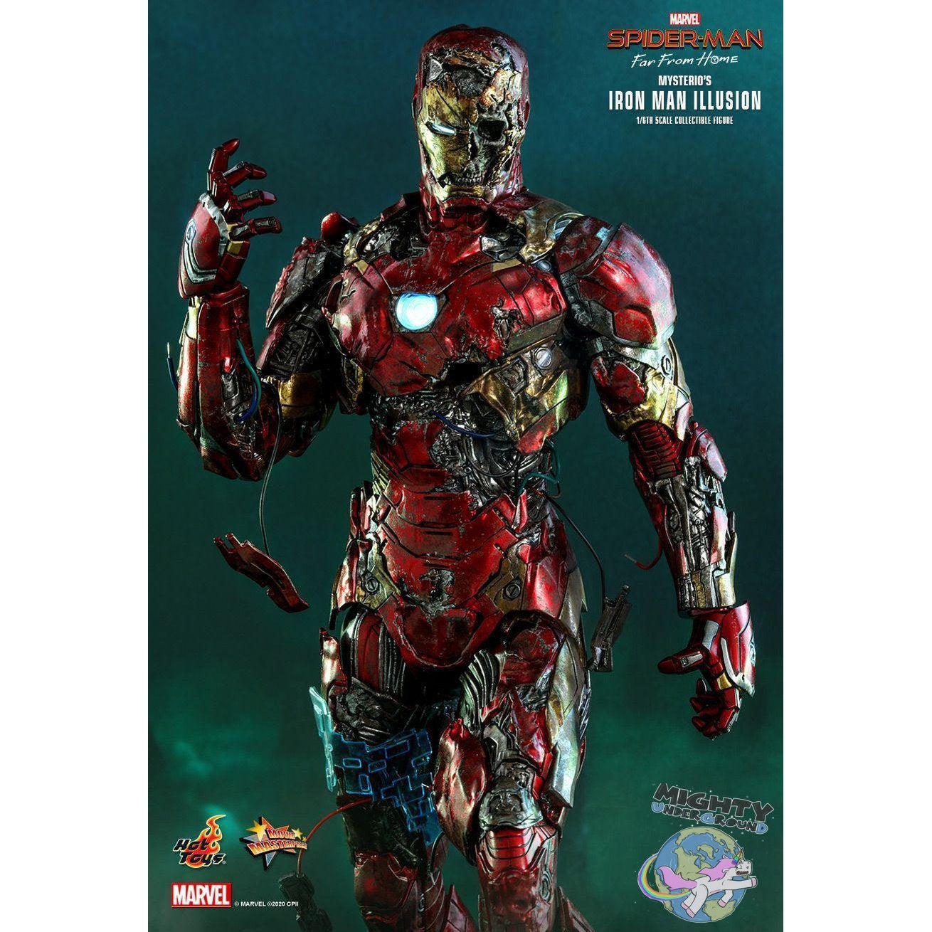 Marvel: Mysterio's Iron Man Illusion 1/6 VORBESTELLUNG!-Actionfiguren-Hot Toys-Mighty Underground