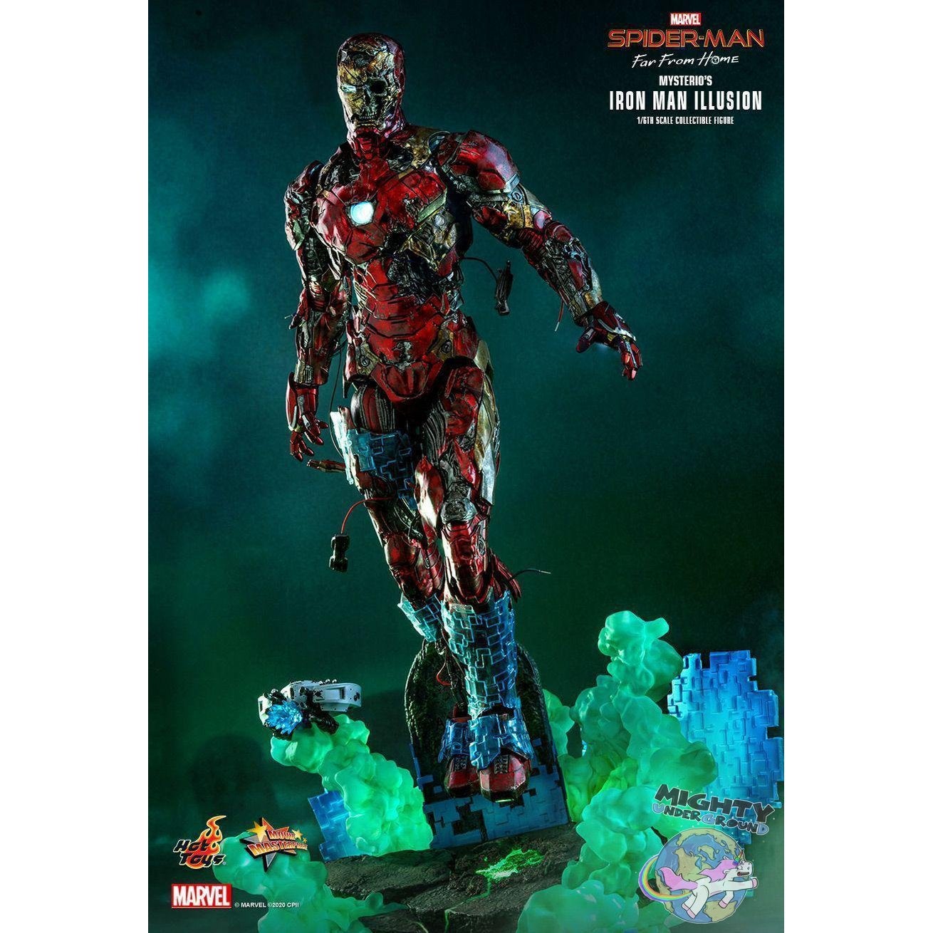 Marvel: Mysterio's Iron Man Illusion 1/6 VORBESTELLUNG!-Actionfiguren-Hot Toys-Mighty Underground