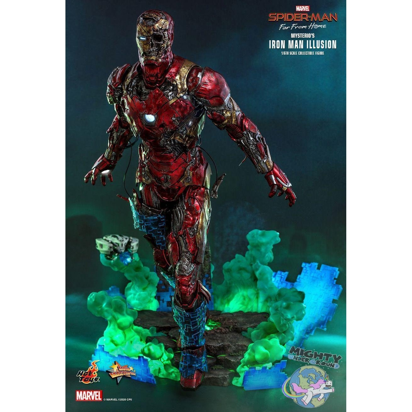 Marvel: Mysterio's Iron Man Illusion 1/6 VORBESTELLUNG!-Actionfiguren-Hot Toys-Mighty Underground