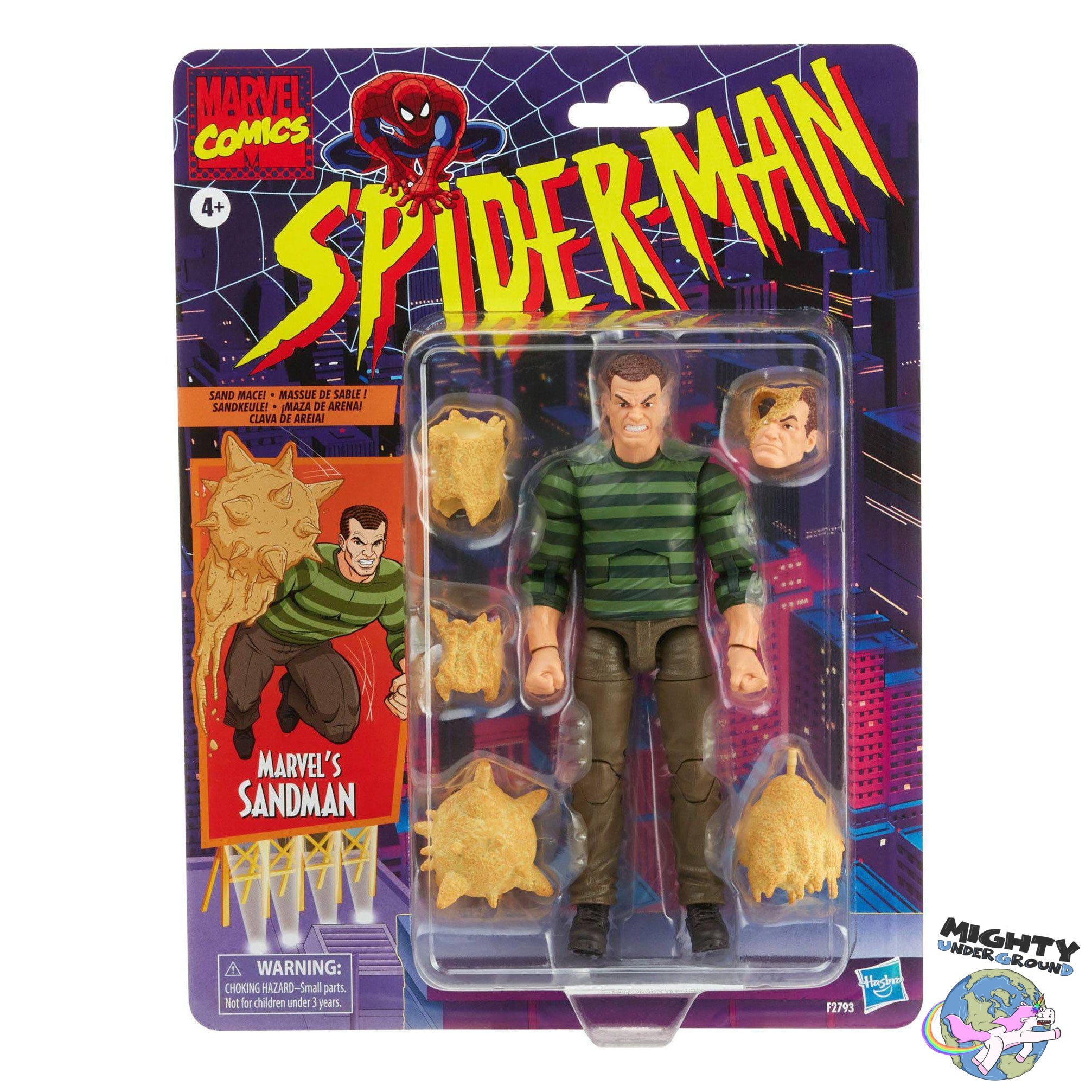 Marvel Retro Collection: Sandman-Actionfiguren-Hasbro-Mighty Underground