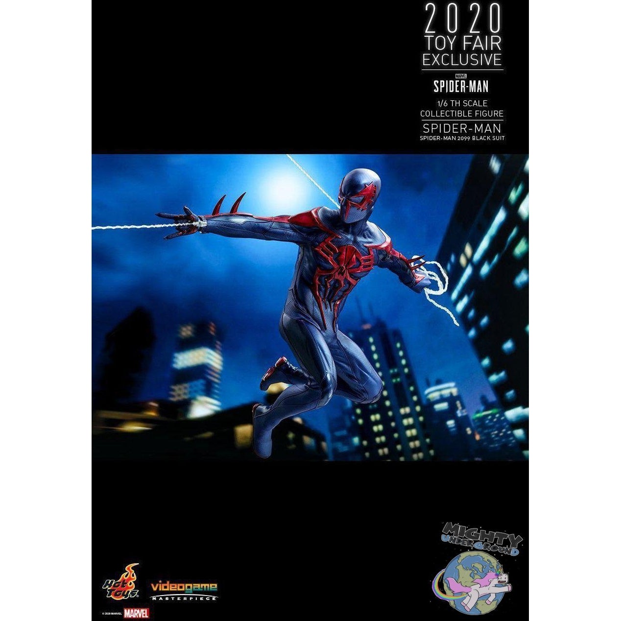 Marvel: Spider-Man 2099 (Black Suit) 1/6-Actionfiguren-Hot Toys-mighty-underground