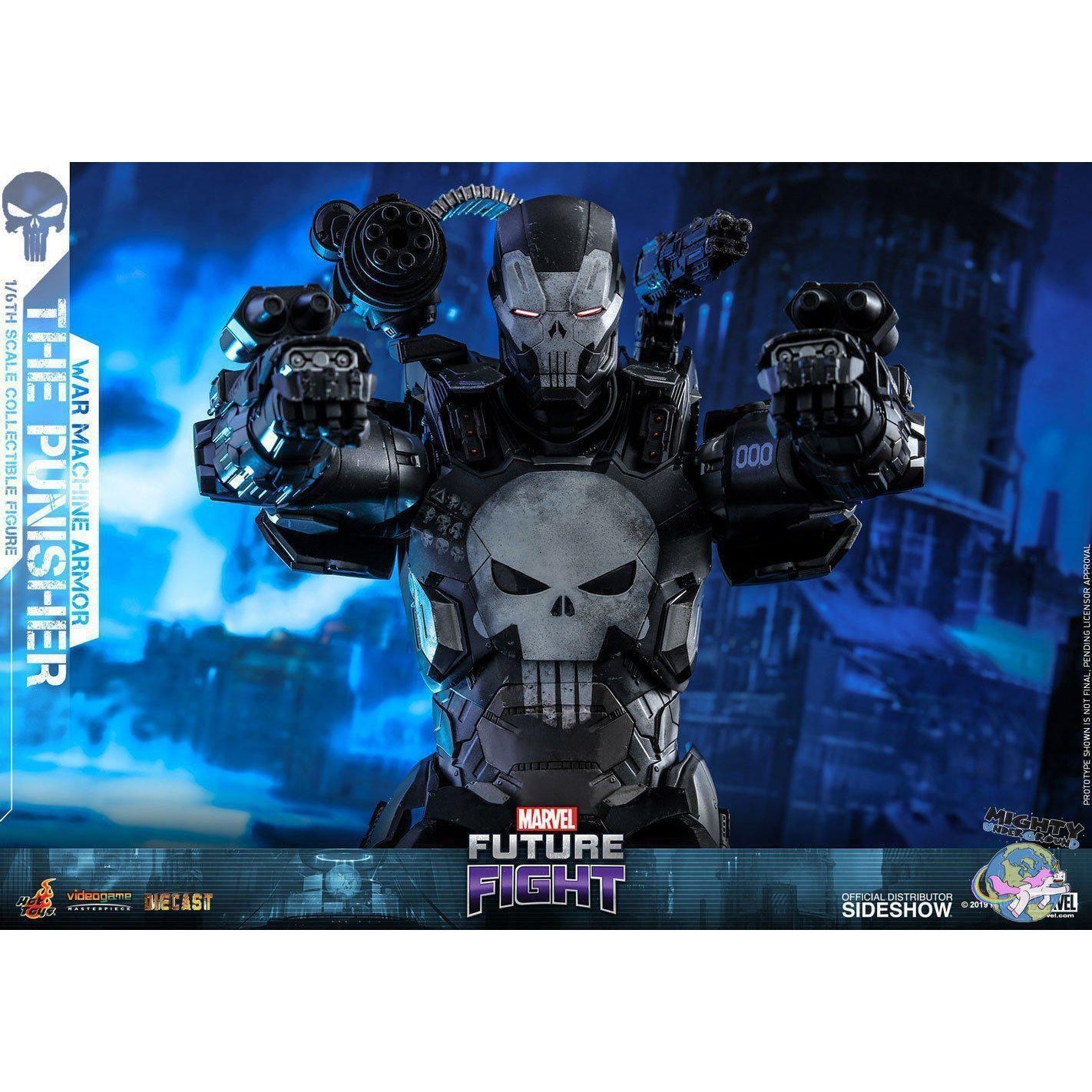 Marvel: The Punisher (War Machine Armor) 1/6-Actionfiguren-Hot Toys-Mighty Underground