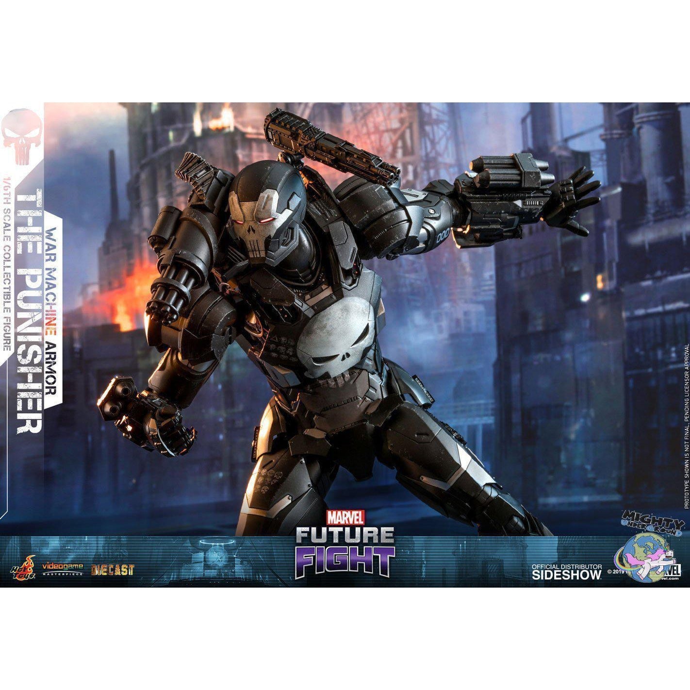 Marvel: The Punisher (War Machine Armor) 1/6-Actionfiguren-Hot Toys-Mighty Underground