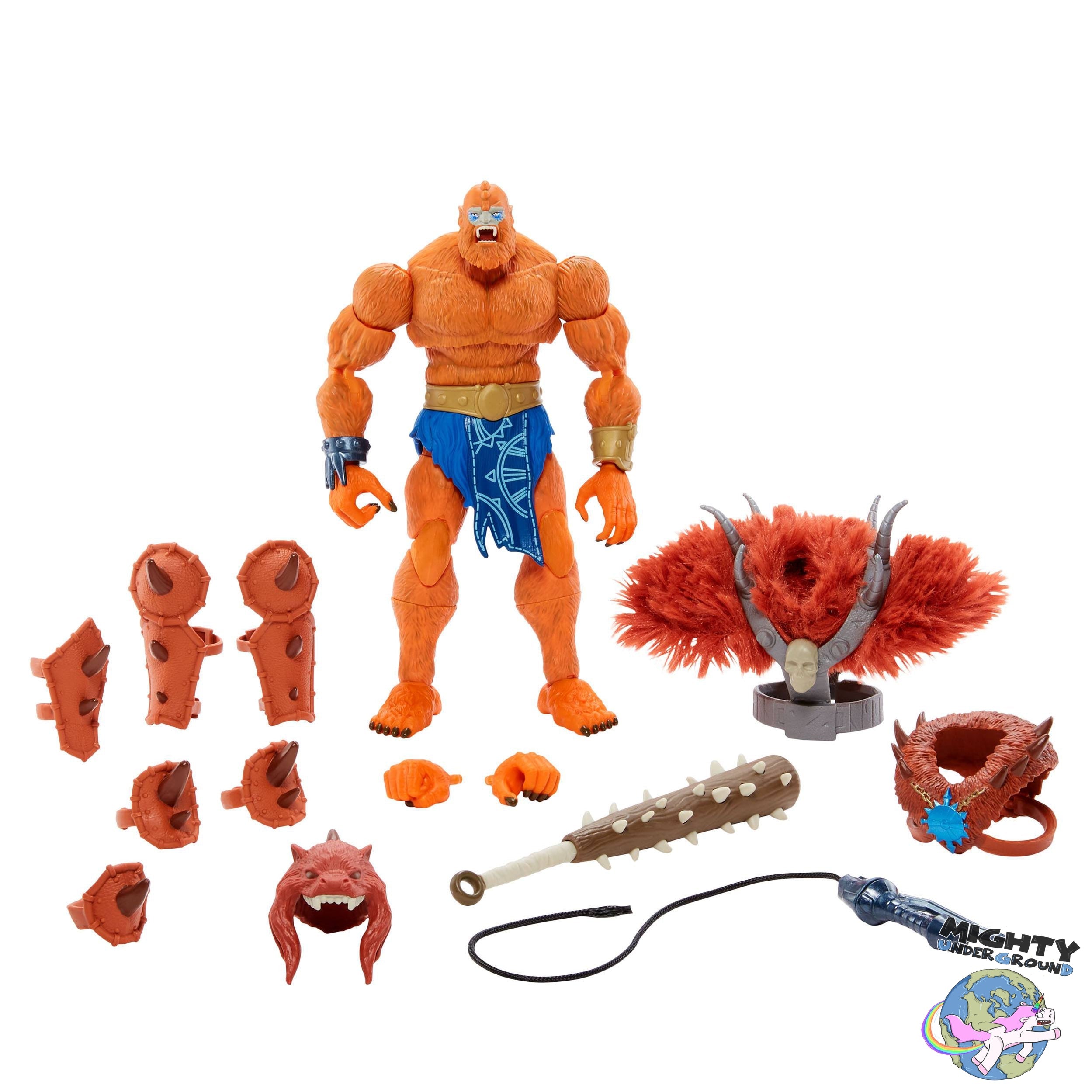 Masters of the Universe Masterverse: Beast Man-Actionfiguren-Mattel-Mighty Underground