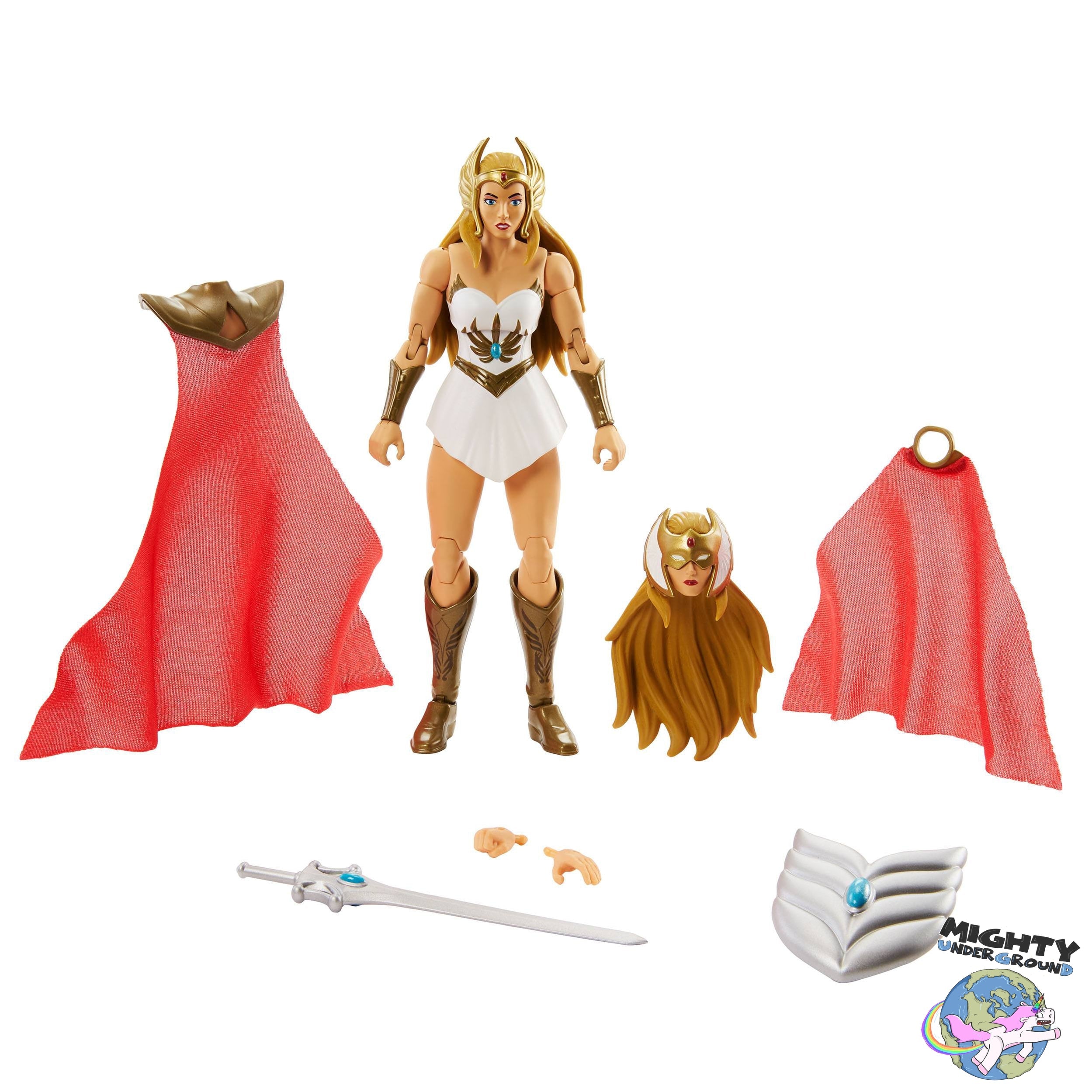 Masters of the Universe Masterverse: Deluxe She-Ra (New Eternia)-Actionfiguren-Mattel-Mighty Underground