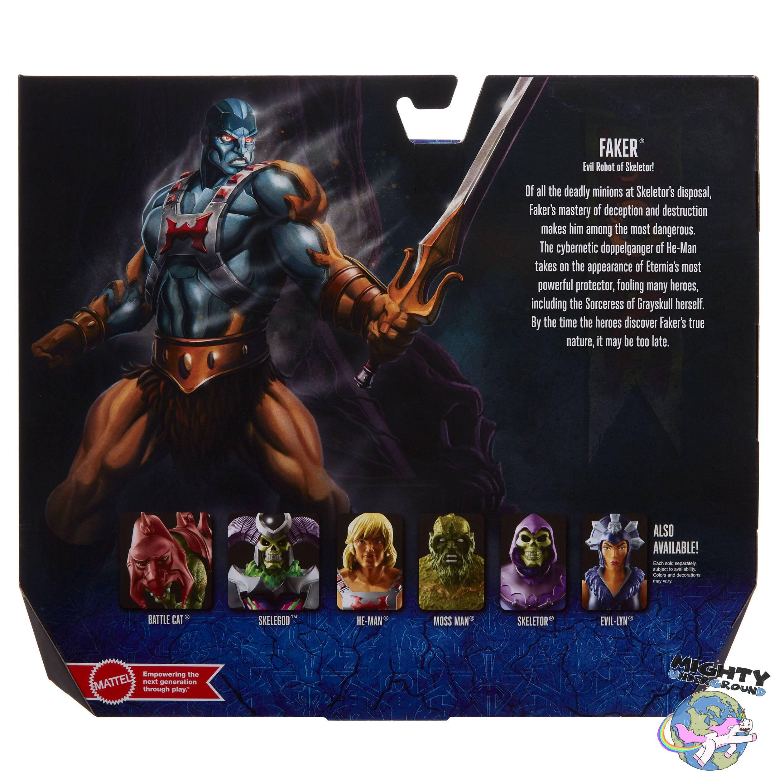 Masters of the Universe Revelation: Faker VORBESTELLUNG!-Actionfiguren-Mattel-Mighty Underground