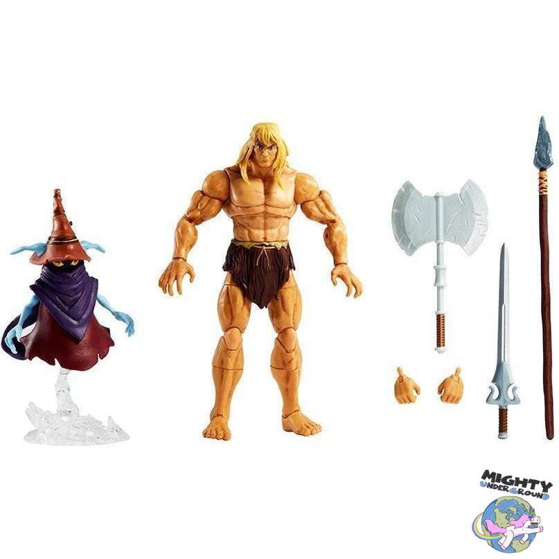 Masters of the Universe Revelation: Savage He-Man & Orko-Actionfiguren-Mattel-Mighty Underground