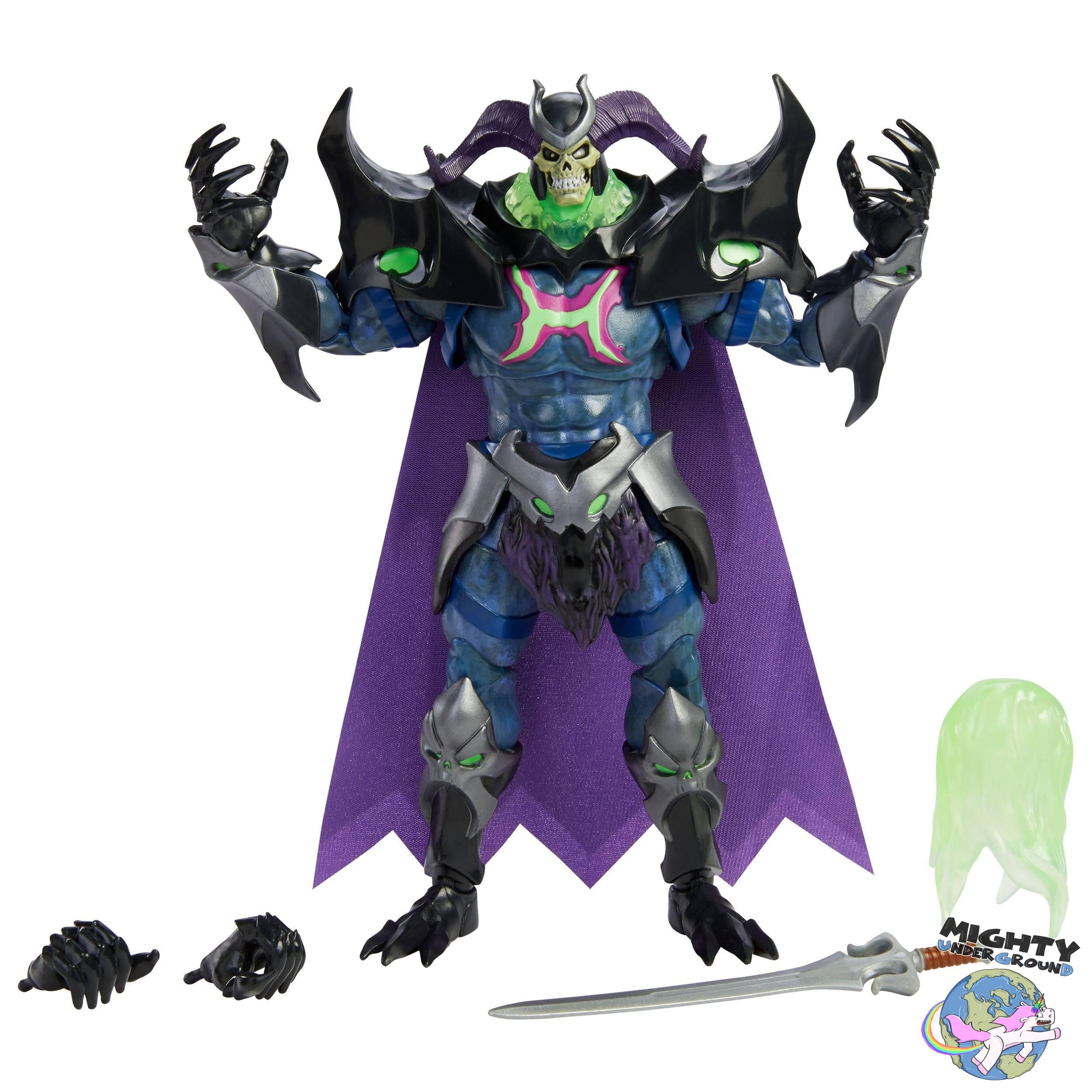 Masters of the Universe Revelation: Skeletor "Skelegod" VORBESTELLUNG!-Actionfiguren-Mattel-Mighty Underground