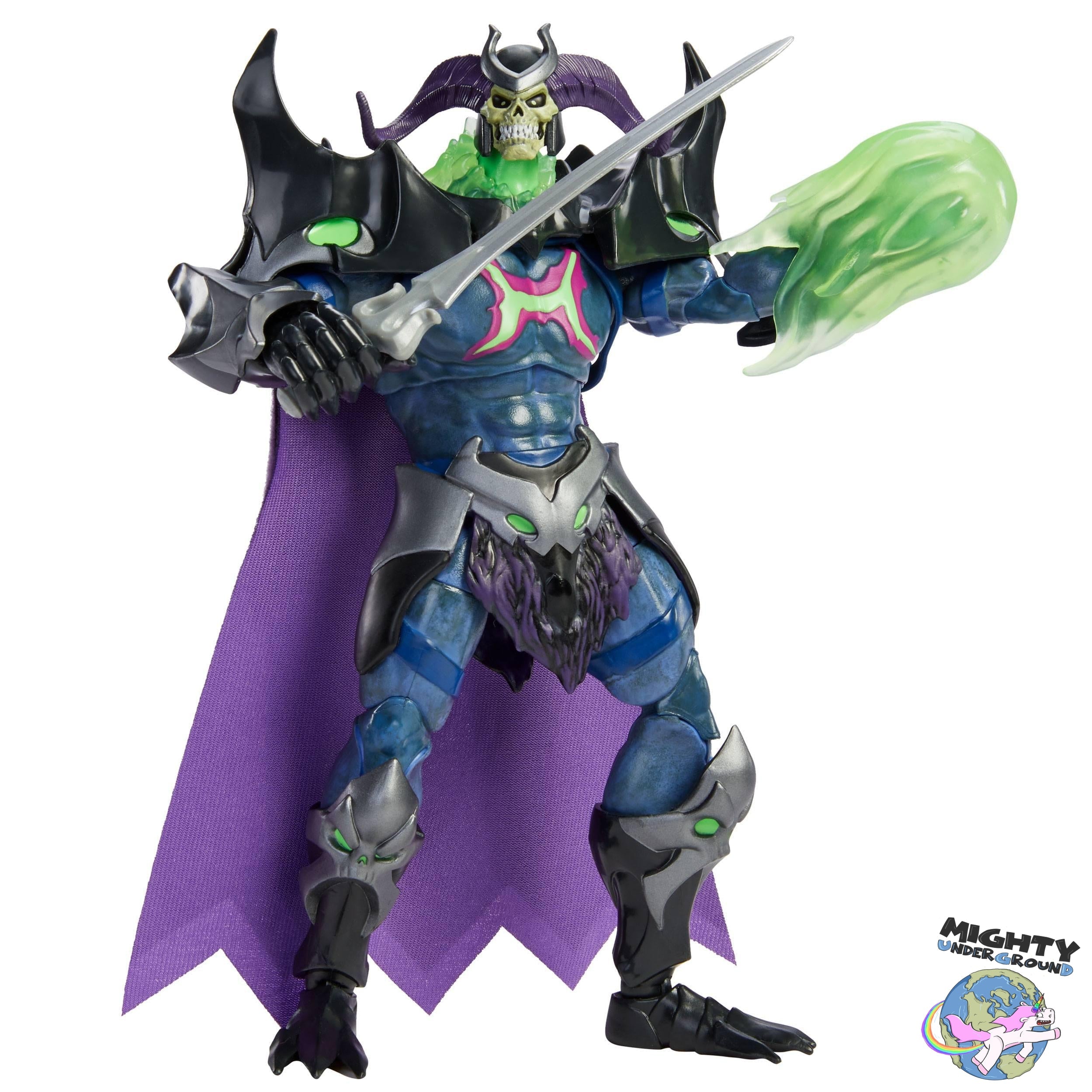 Masters of the Universe Revelation: Skeletor "Skelegod" VORBESTELLUNG!-Actionfiguren-Mattel-Mighty Underground