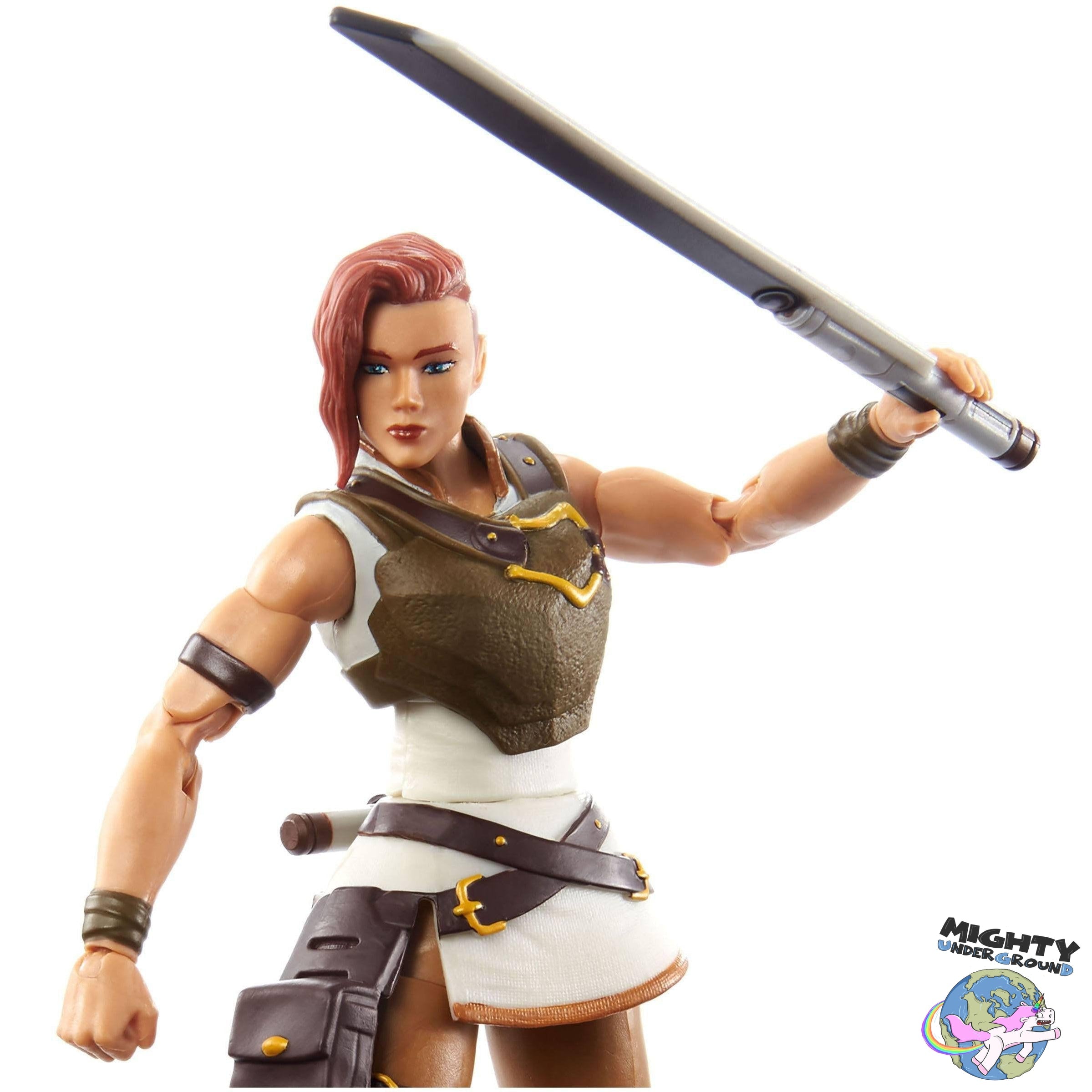 Masters of the Universe Revelation: Teela-Actionfiguren-Mattel-Mighty Underground