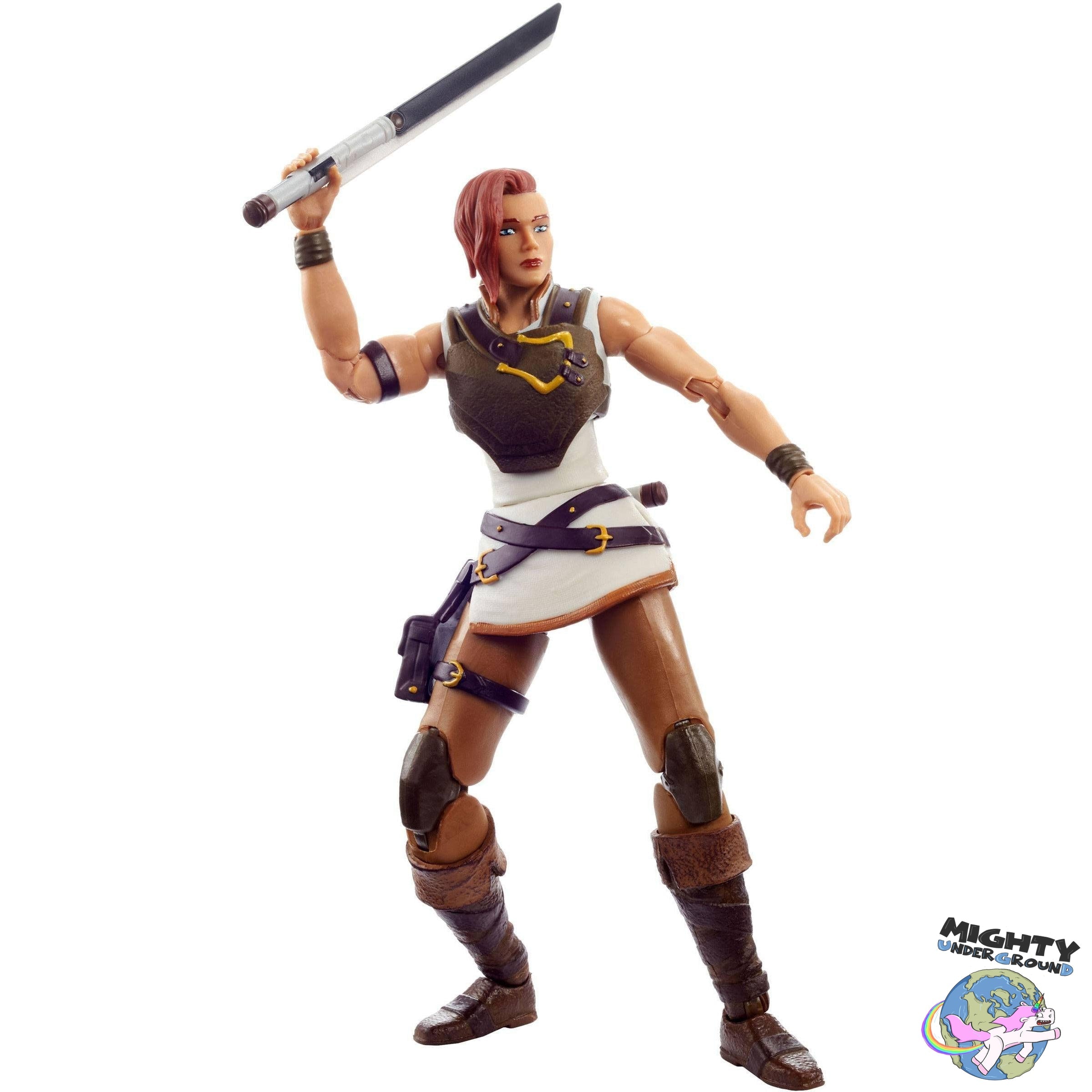 Masters of the Universe Revelation: Teela-Actionfiguren-Mattel-Mighty Underground