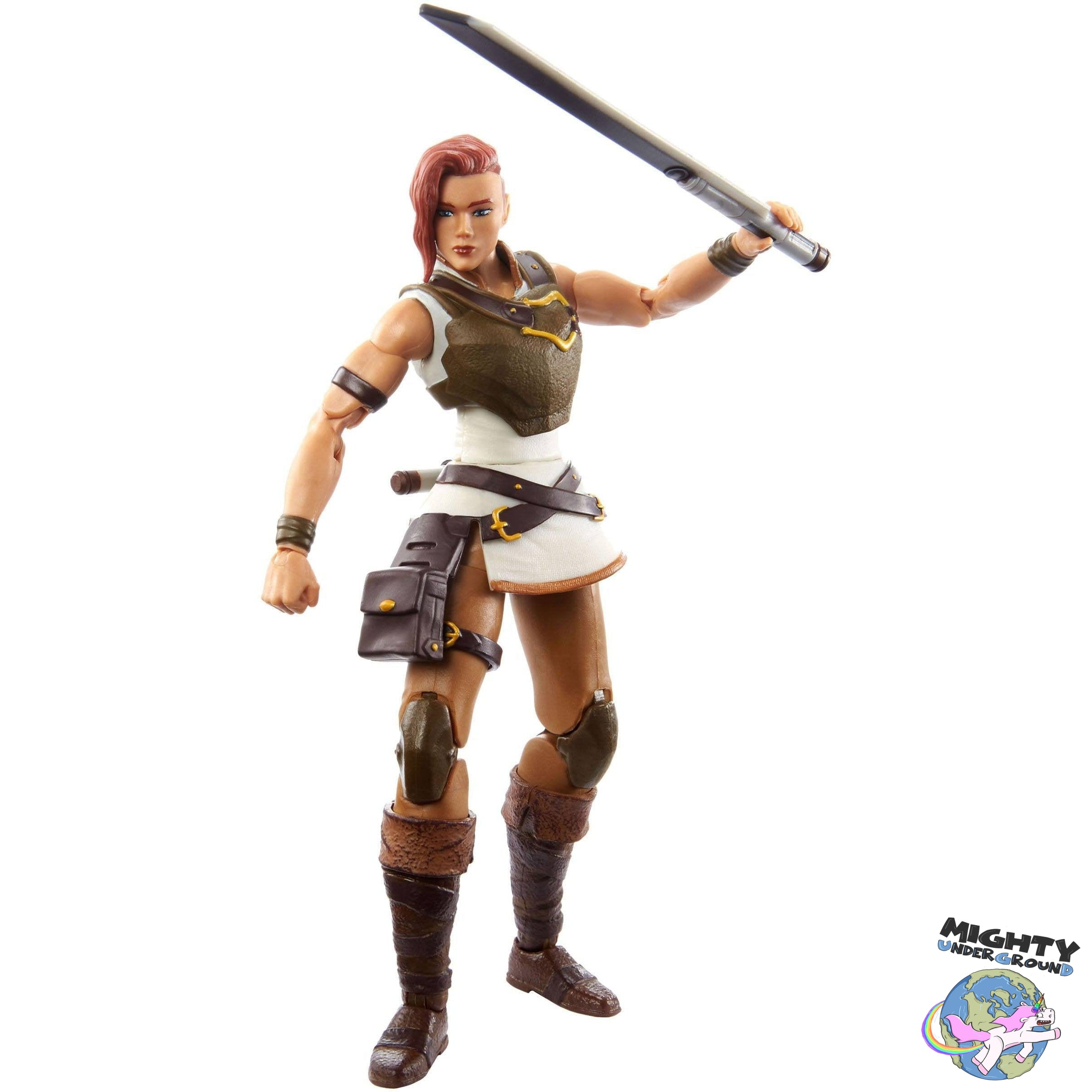 Masters of the Universe Revelation: Teela-Actionfiguren-Mattel-Mighty Underground