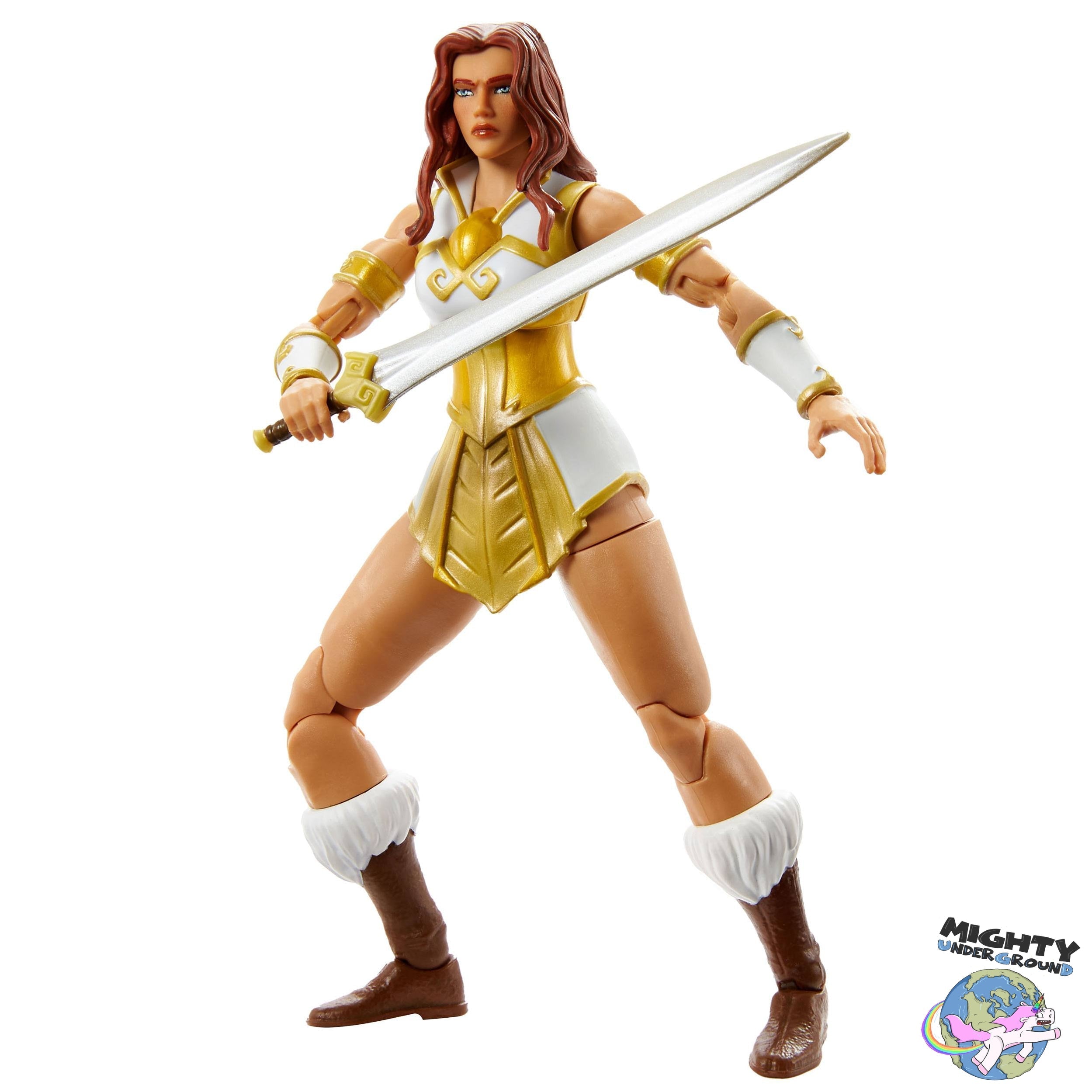 Masters of the Universe Revelation: Teela (V2)-Actionfiguren-Mattel-Mighty Underground