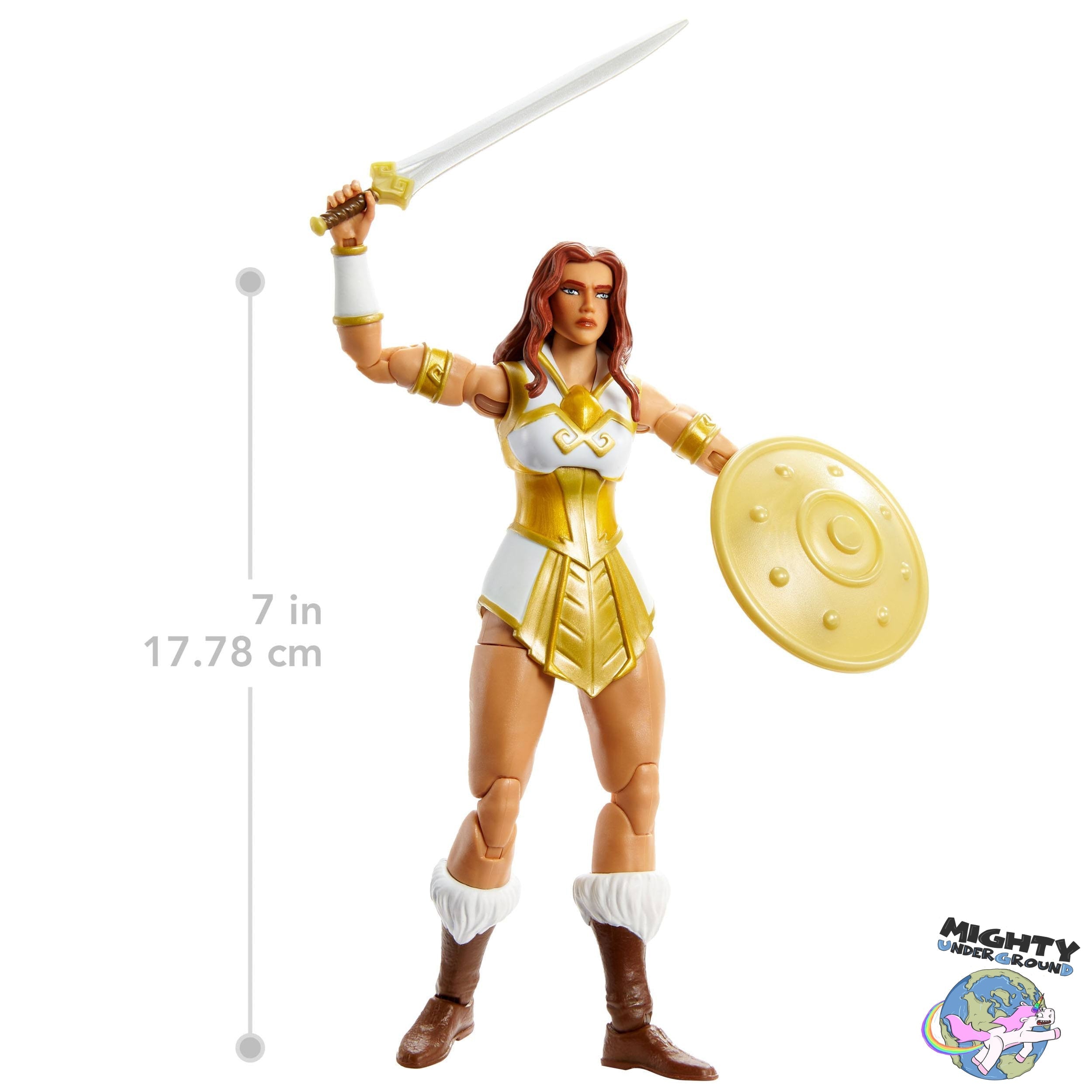 Masters of the Universe Revelation: Teela (V2)-Actionfiguren-Mattel-Mighty Underground