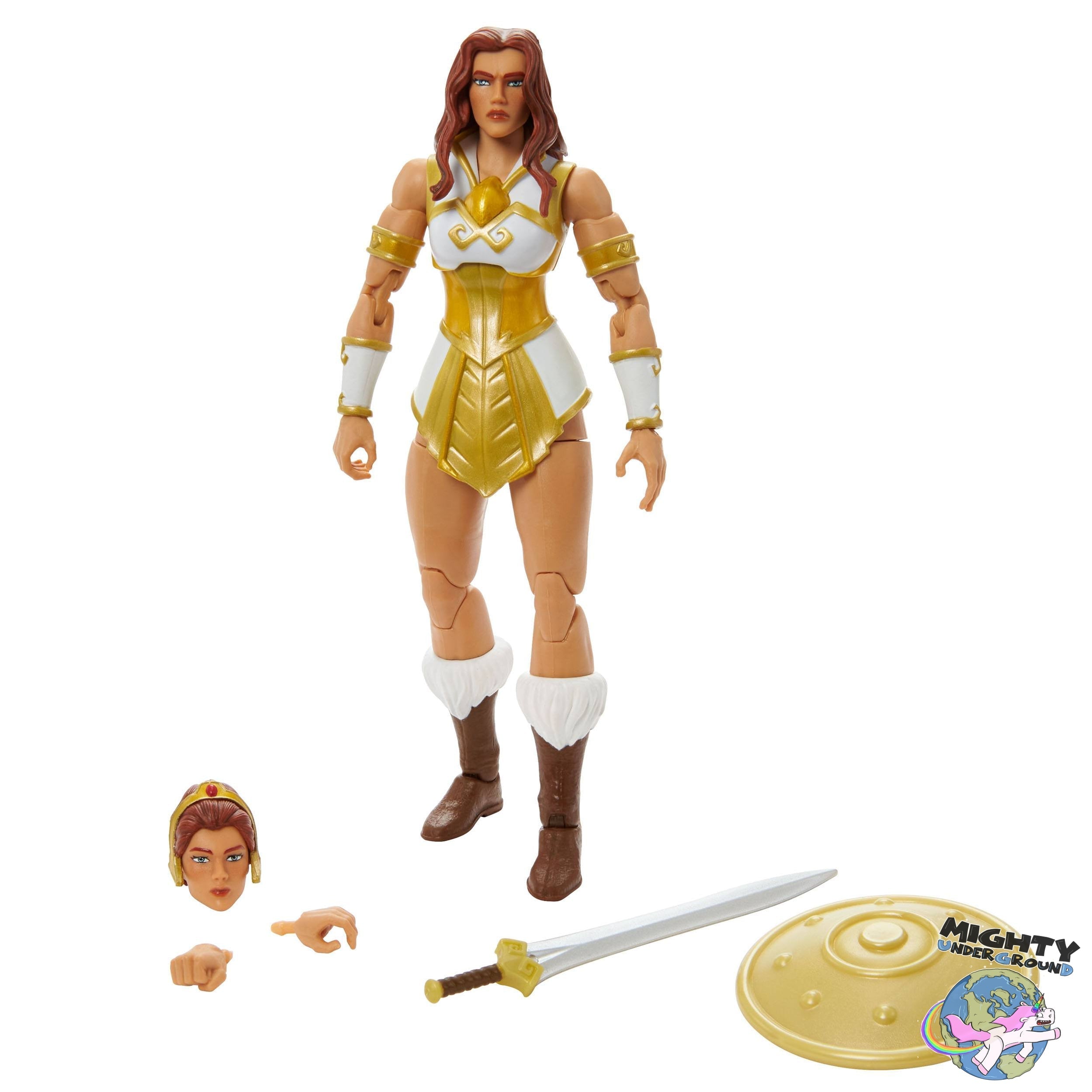 Masters of the Universe Revelation: Teela (V2)-Actionfiguren-Mattel-Mighty Underground