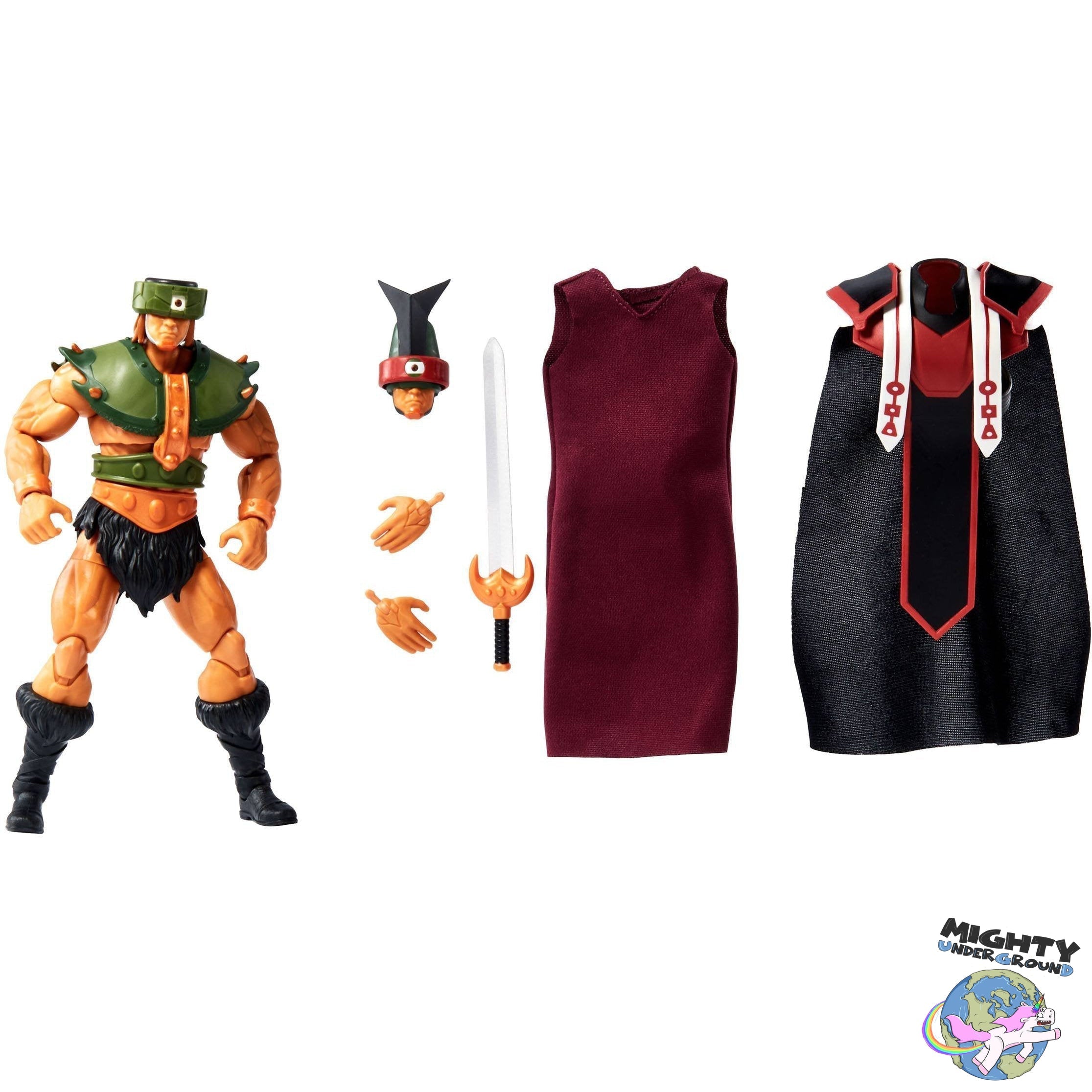 Masters of the Universe Revelation: Tri-Klops-Actionfiguren-Mattel-Mighty Underground