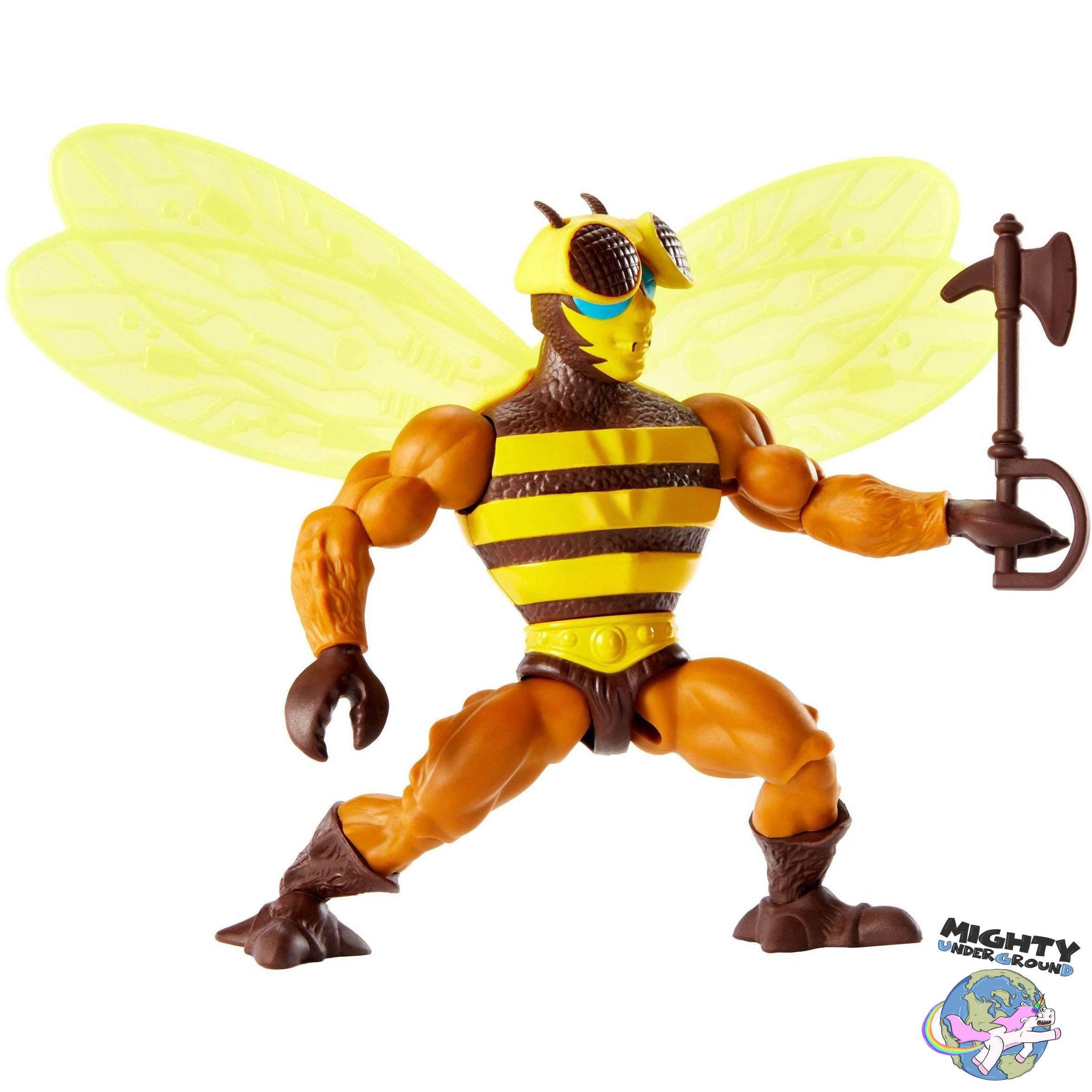 Masters of the Universe Origins: Buzz-Off-Actionfiguren-Mattel-Mighty Underground