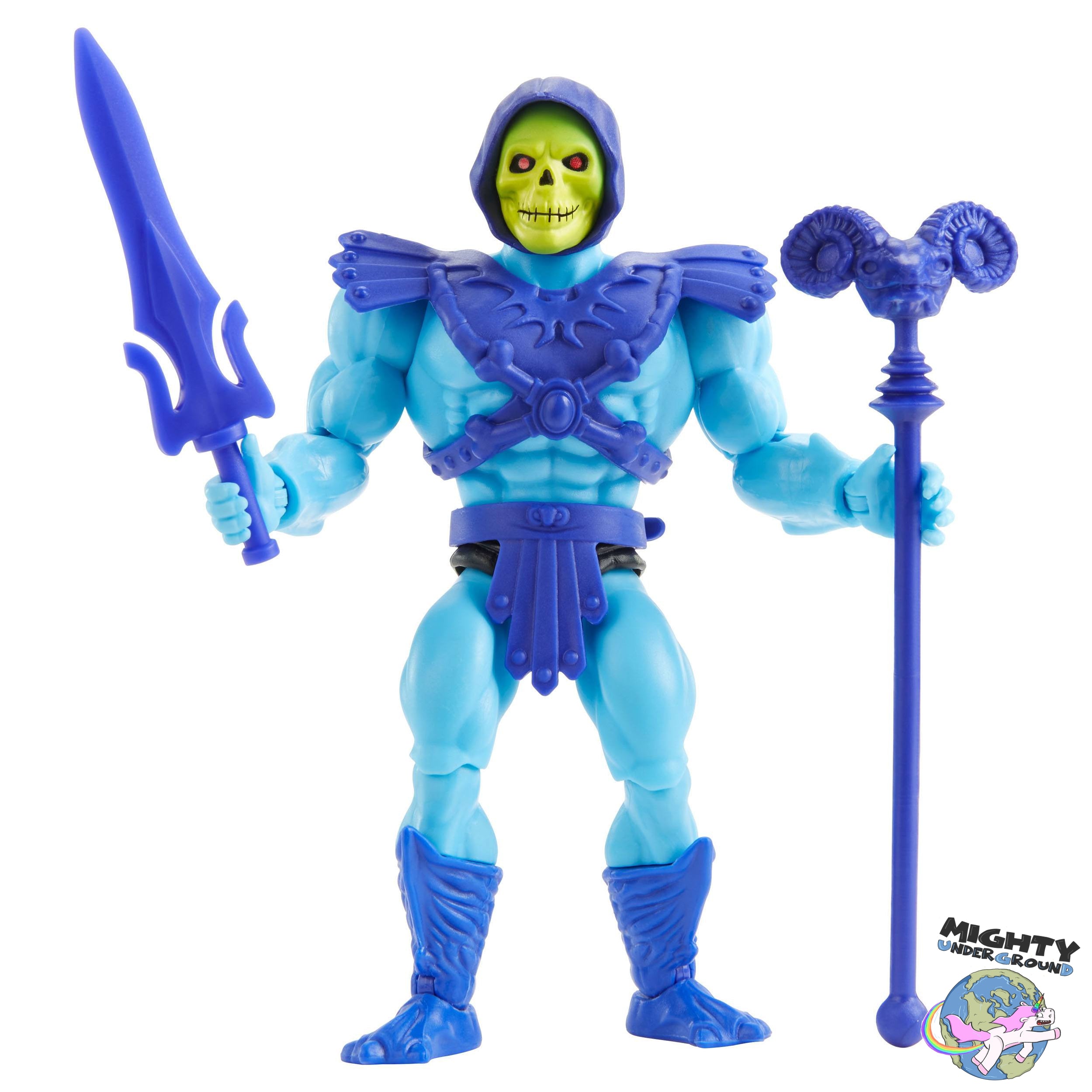 Masters of the Universe Origins: Classic Skeletor-Actionfiguren-Mattel-Mighty Underground