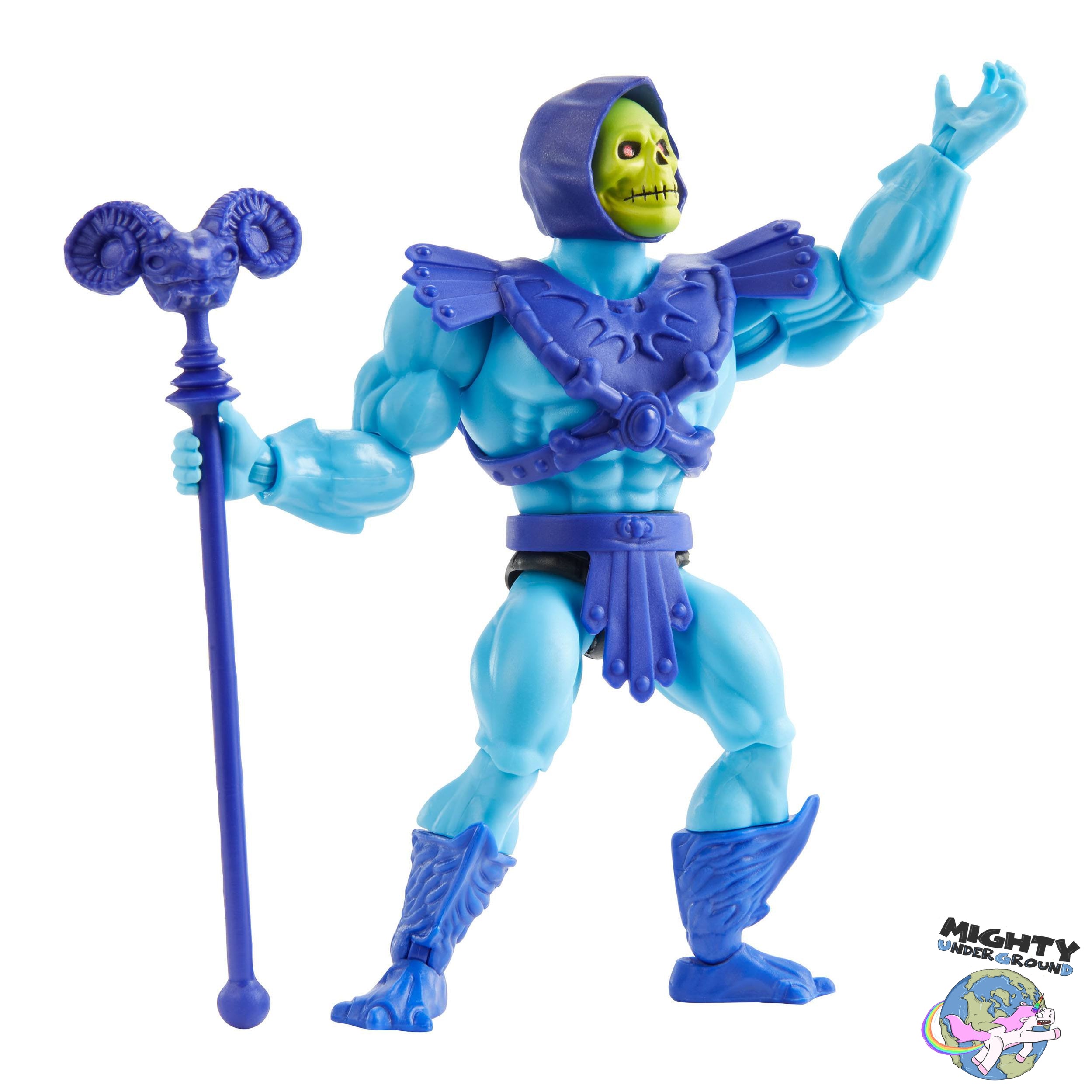 Masters of the Universe Origins: Classic Skeletor-Actionfiguren-Mattel-Mighty Underground
