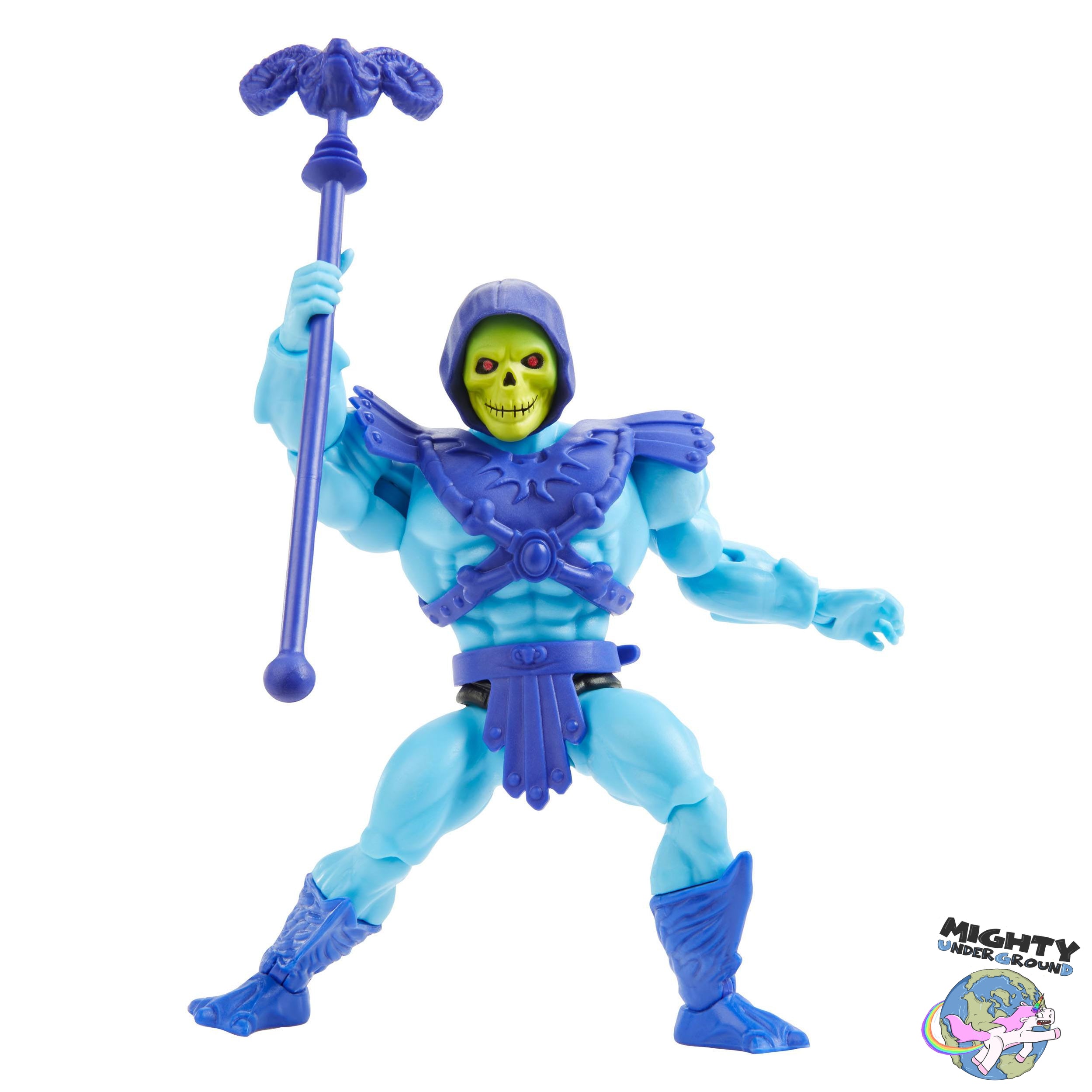 Masters of the Universe Origins: Classic Skeletor-Actionfiguren-Mattel-Mighty Underground