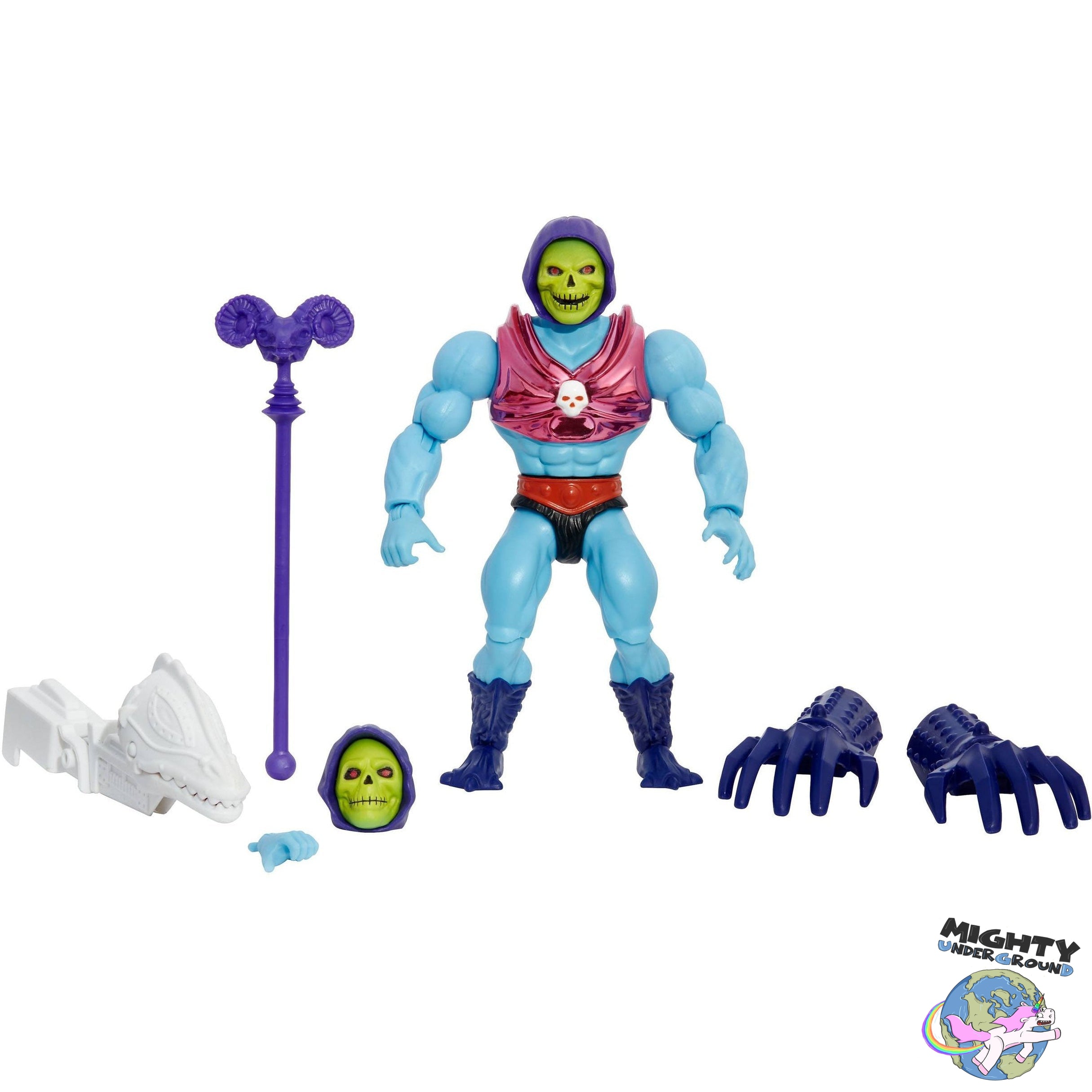 Masters of the Universe Origins Deluxe: Terror Claw Skeletor-Actionfiguren-Mattel-Mighty Underground