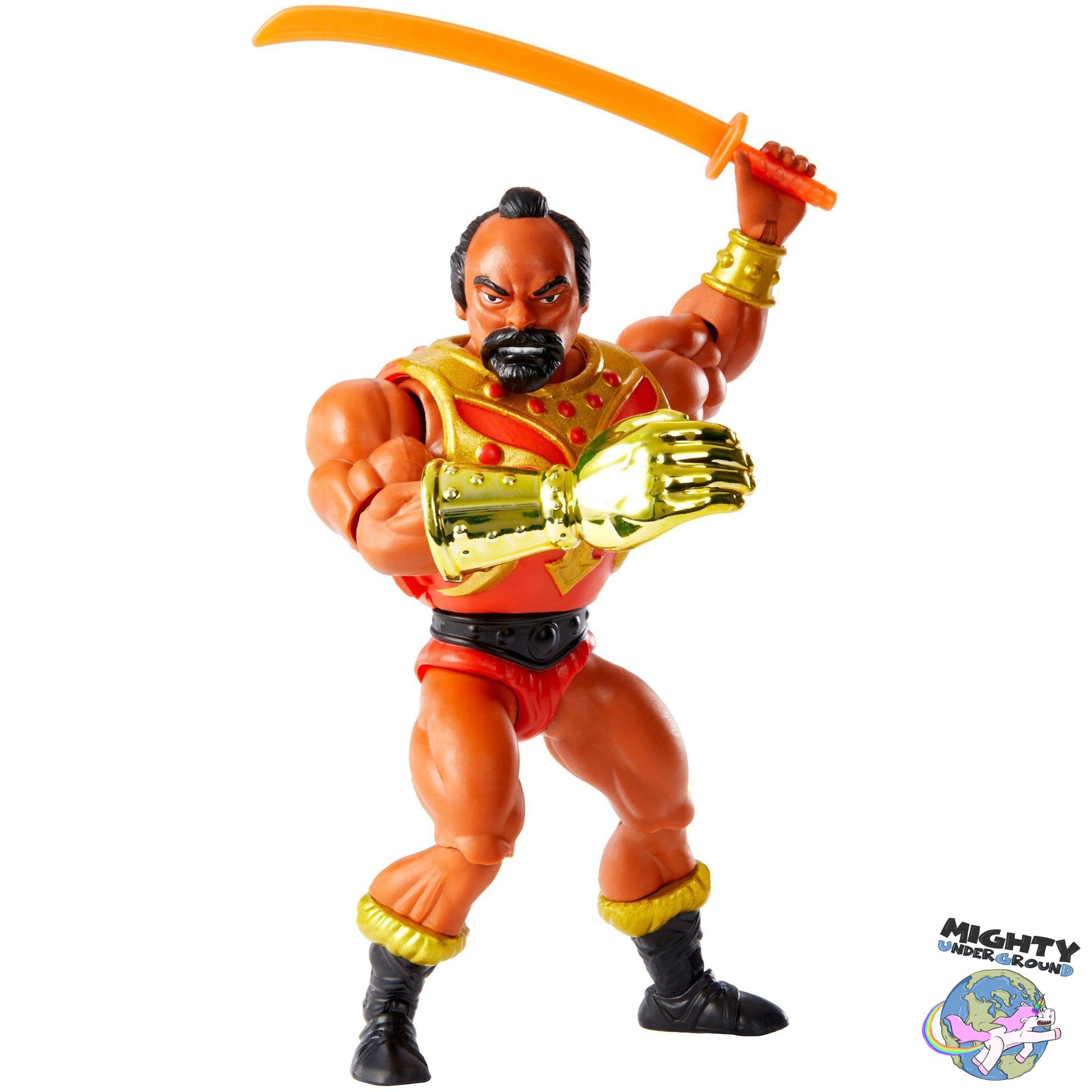 Masters of the Universe Origins: Jitsu-Actionfiguren-Mattel-Mighty Underground
