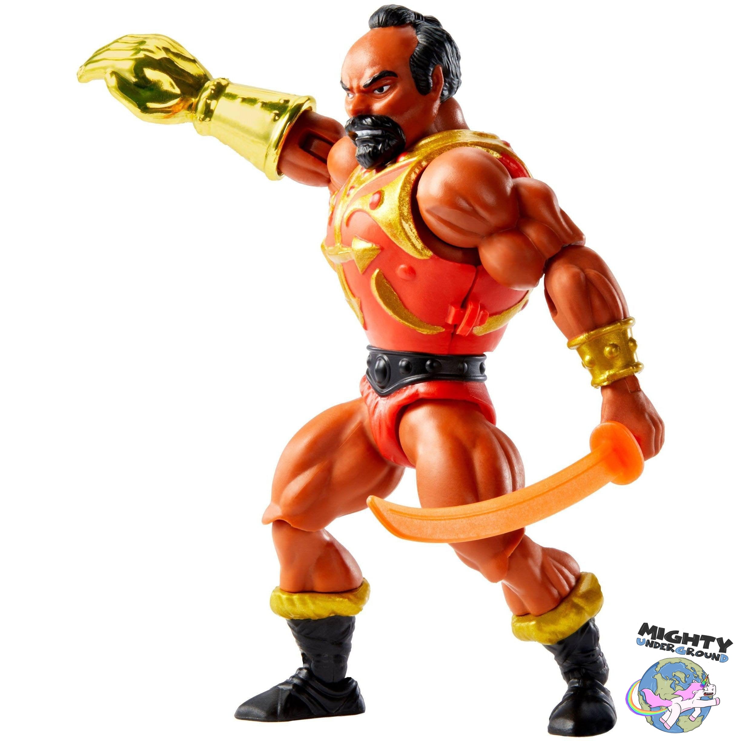 Masters of the Universe Origins: Jitsu-Actionfiguren-Mattel-Mighty Underground
